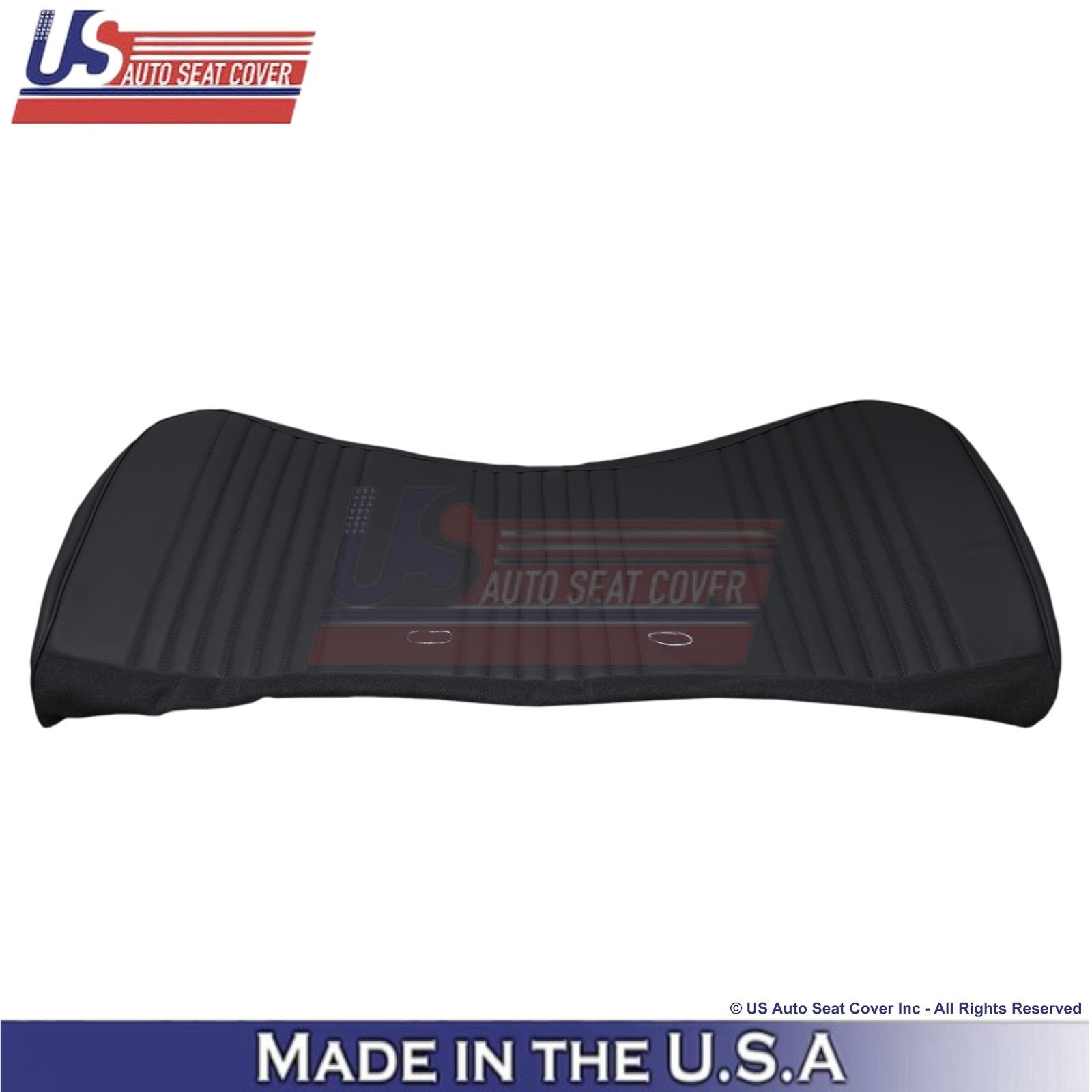 1987-1997 For Ford F150 Leatherette Bench Bottom Replacement Cover Dark Charcoal