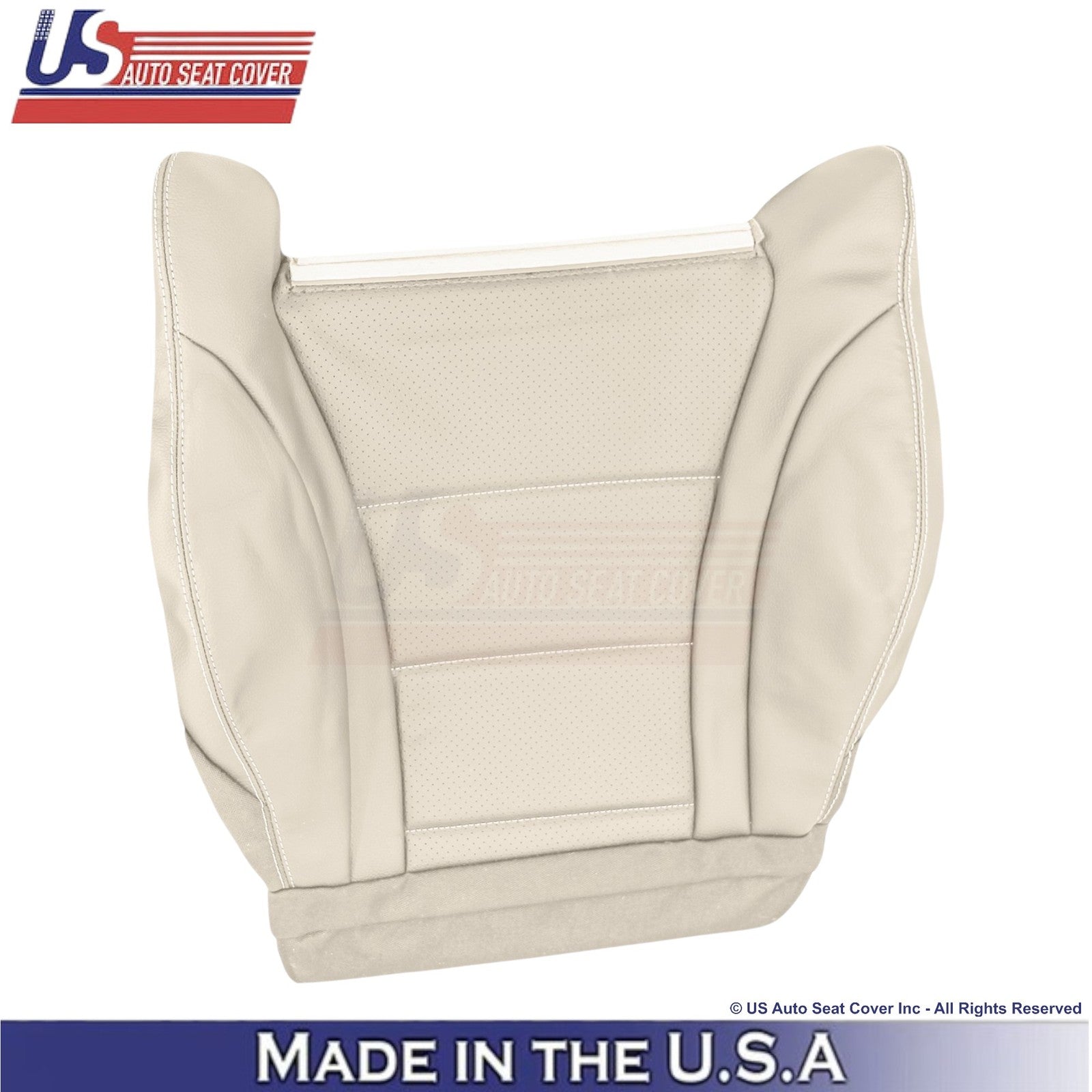 2016-2021 For Mercedes Benz GLC Class Leather Front Bottom Covers Silk Beige