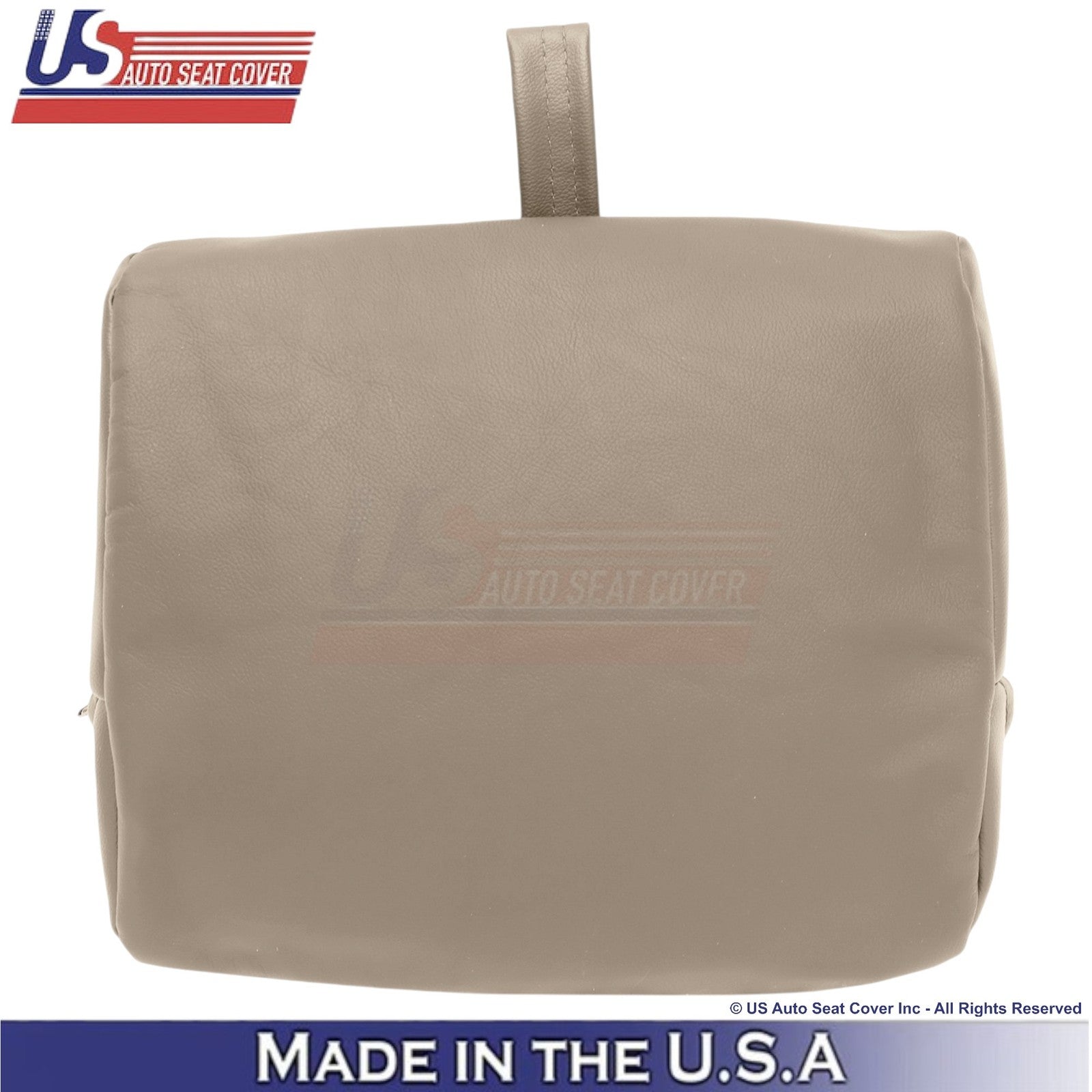 2002-2003 Fits Ford F250 F350 Lariat Leatherette Perf Rear Top Seat Covers Tan