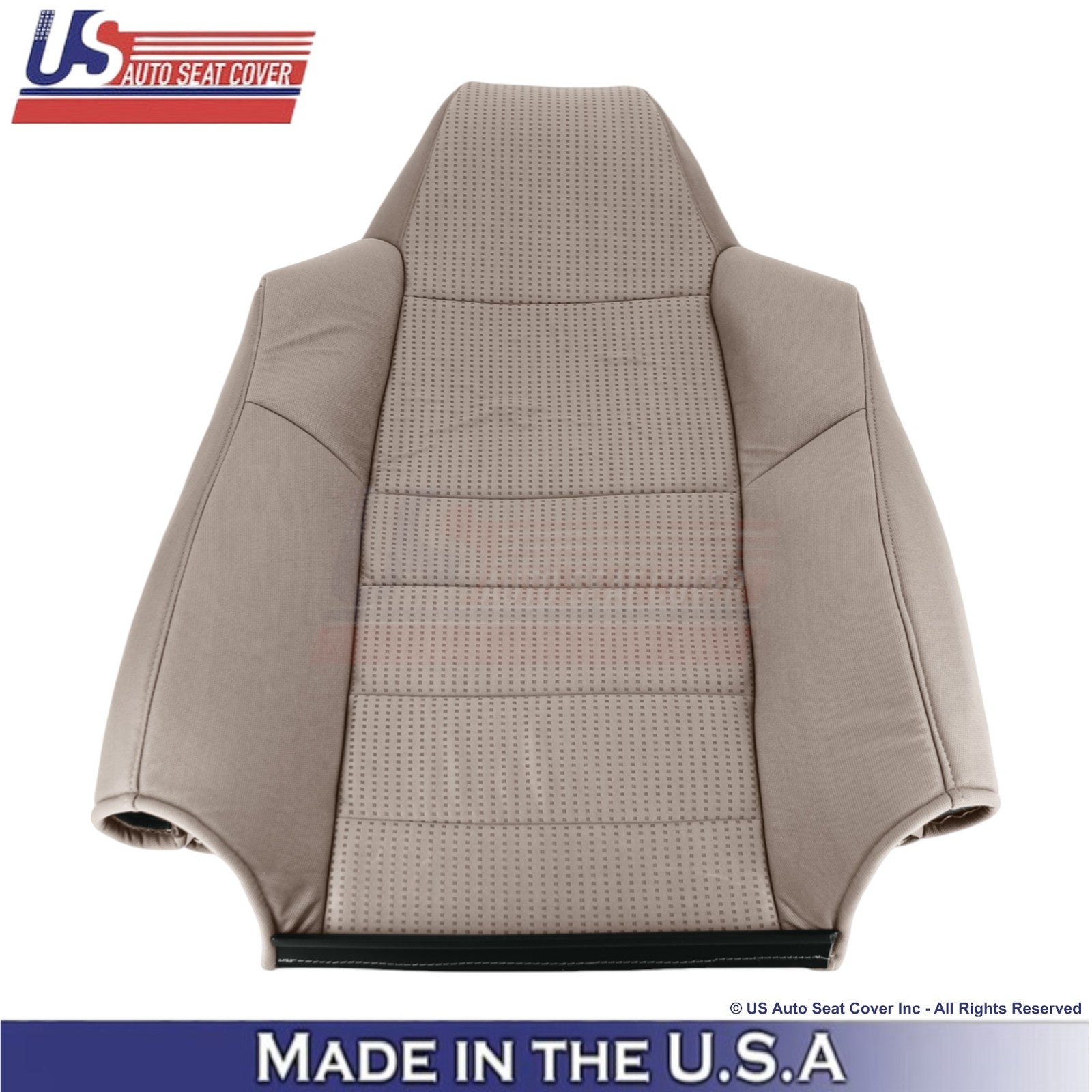 2008-2010 Fits Ford F-250 XLT Cloth Front Replacement Seat Covers Camel Tan