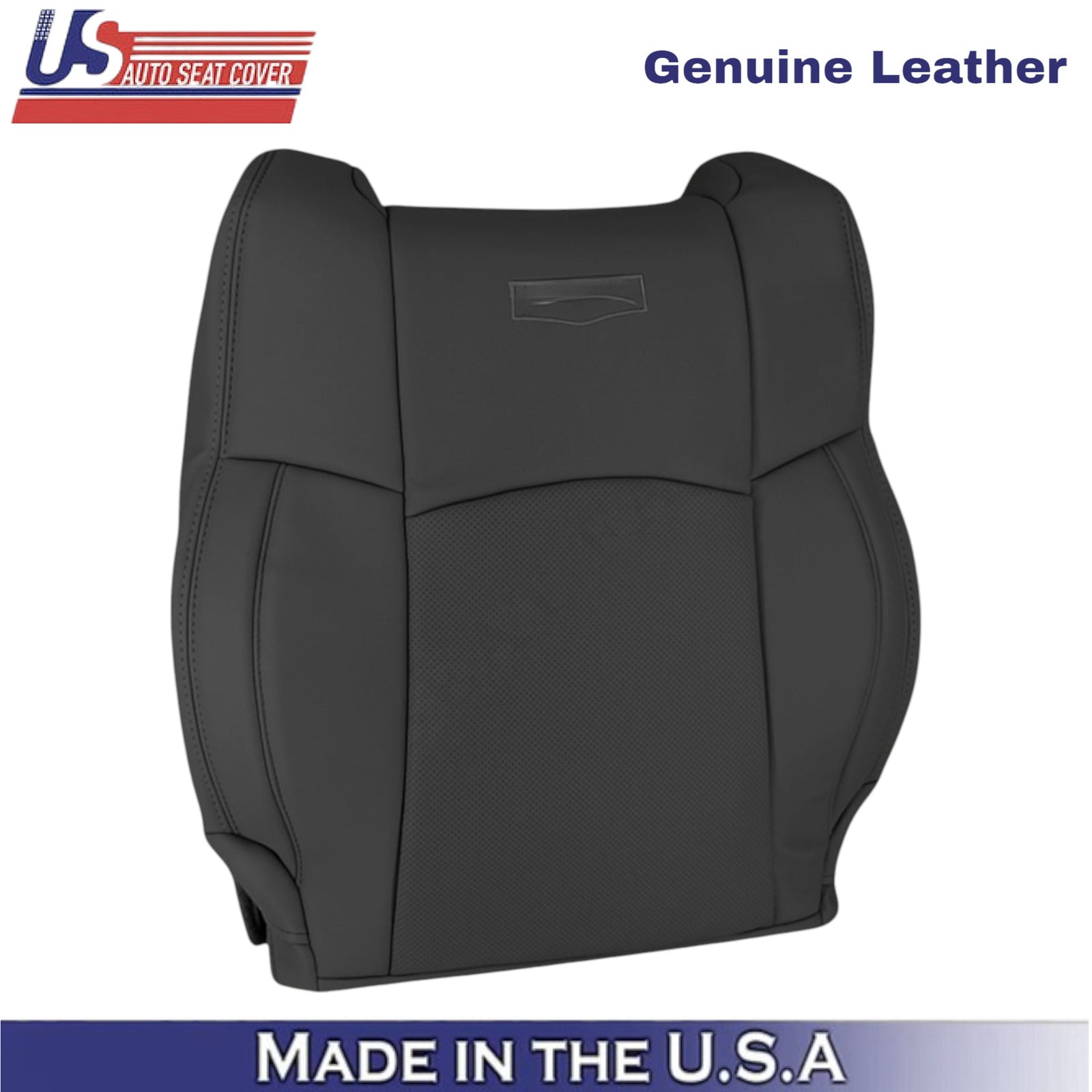 2009-2012 For Dodge Ram 2500 Laramie Genuine Leather Driver Top Cover Dark Slate