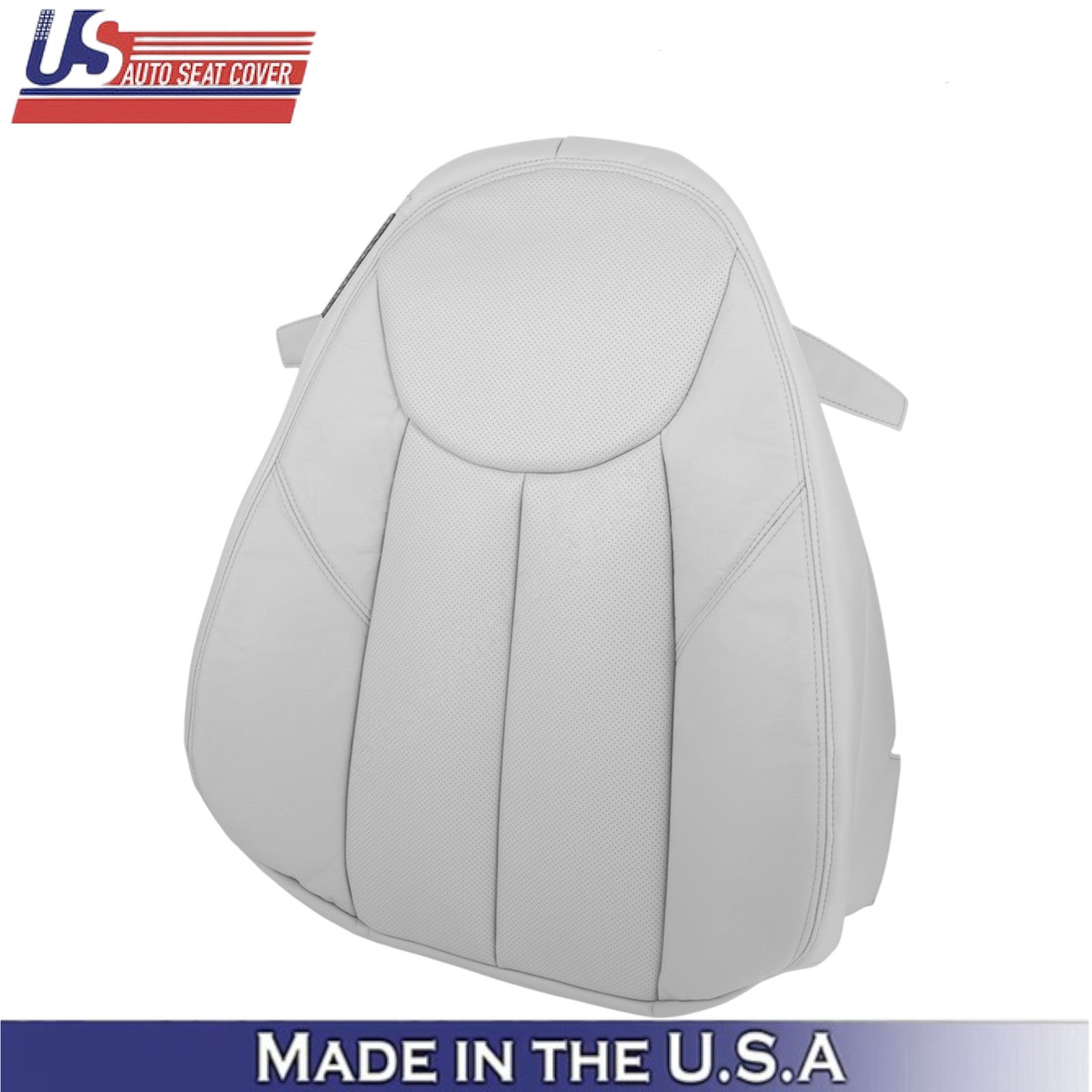 2003-2007 for Mercedes Benz R230 SL500 Passenger Side Seat Covers Leather Gray