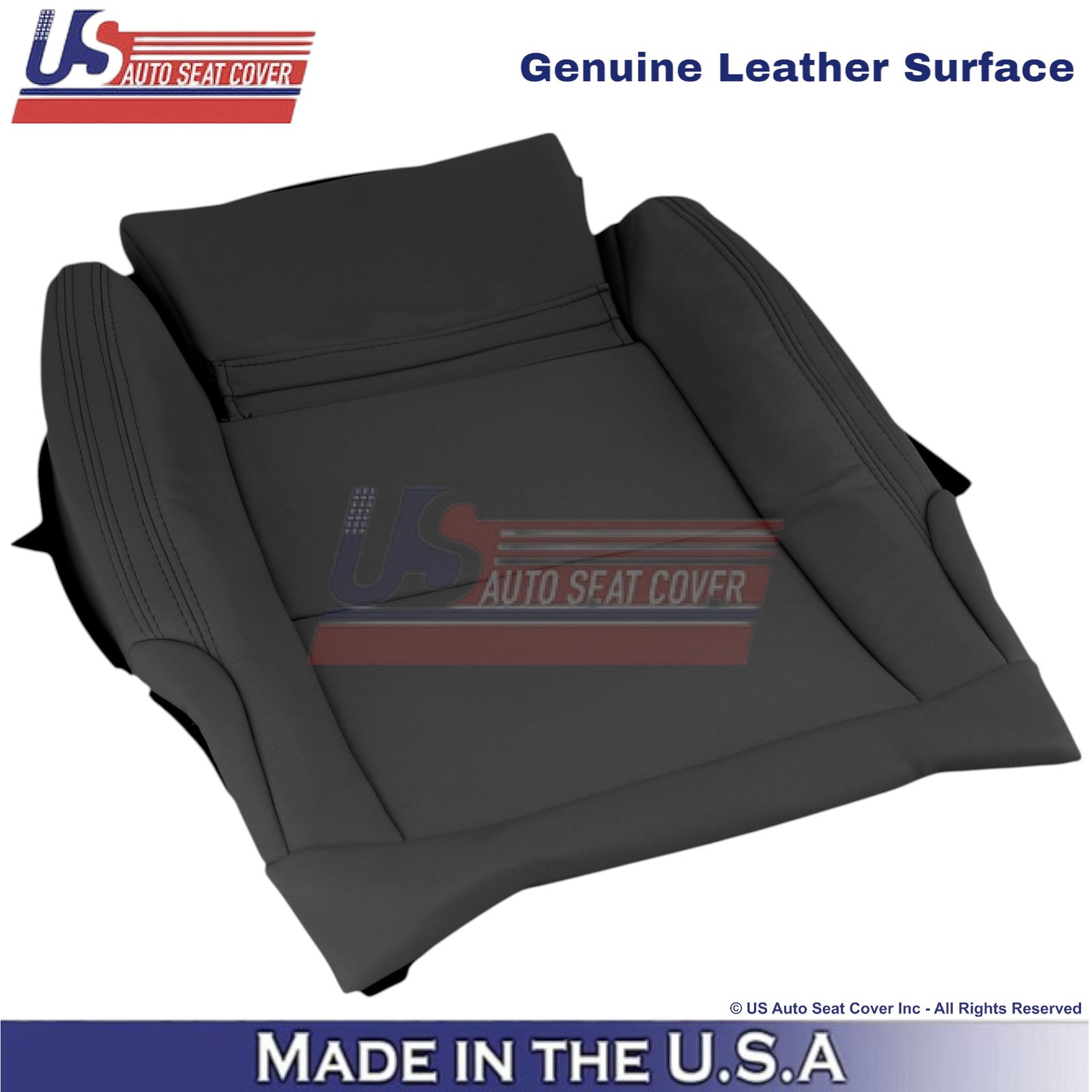 2016-2020 Fits Mercedes Benz GLA250 X156 Front Bottom Leather Seat Covers Black