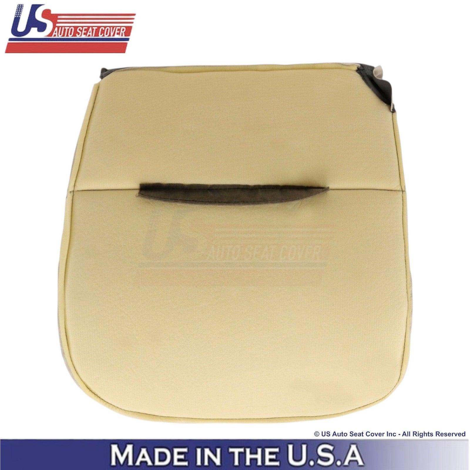 2008-2010 Fits Ford F250 XL Leatherette Passenger Bottom Replacement Cover Camel