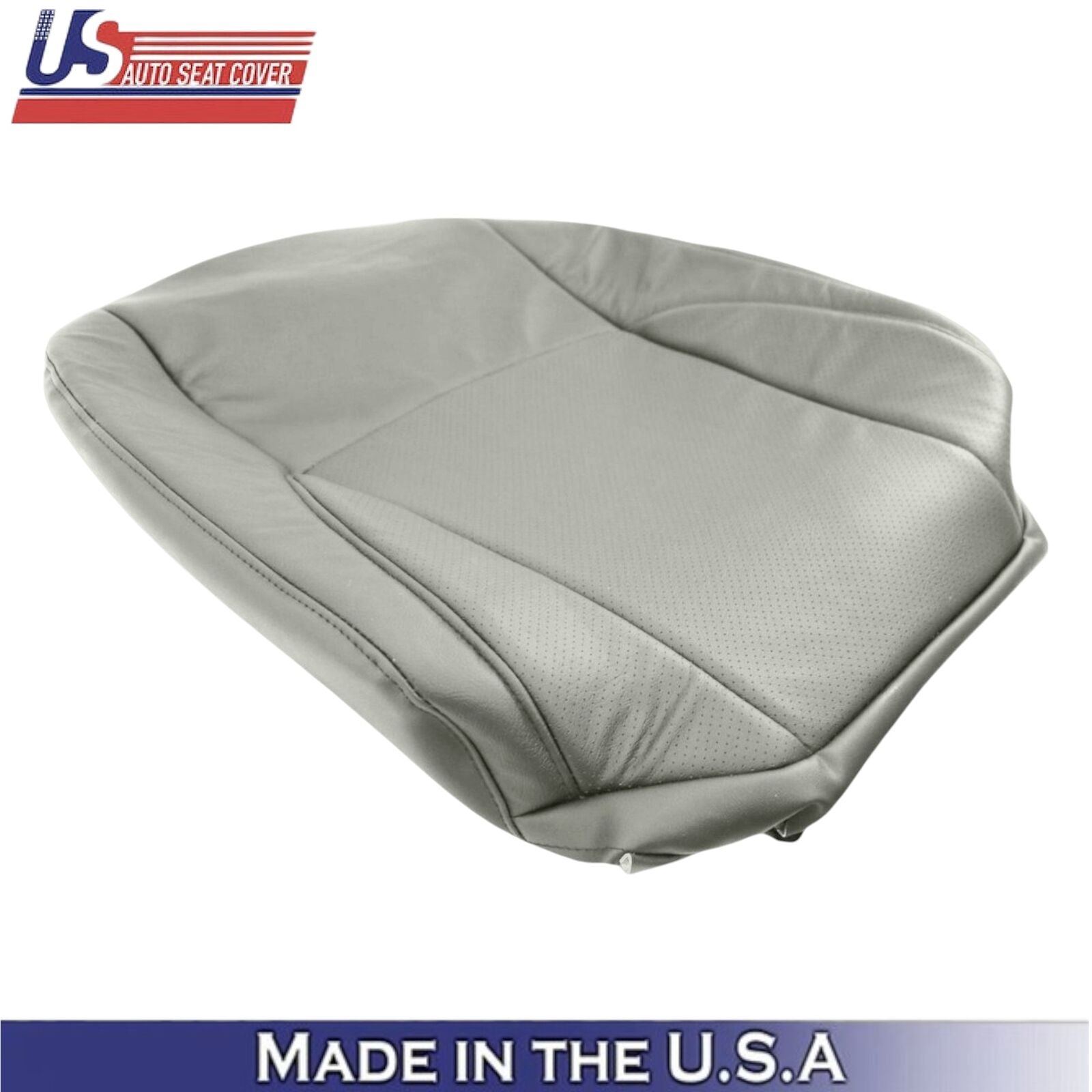 2007-2012 For Lexus ES350 Leatherette Passenger Side Seat Covers Light Gray