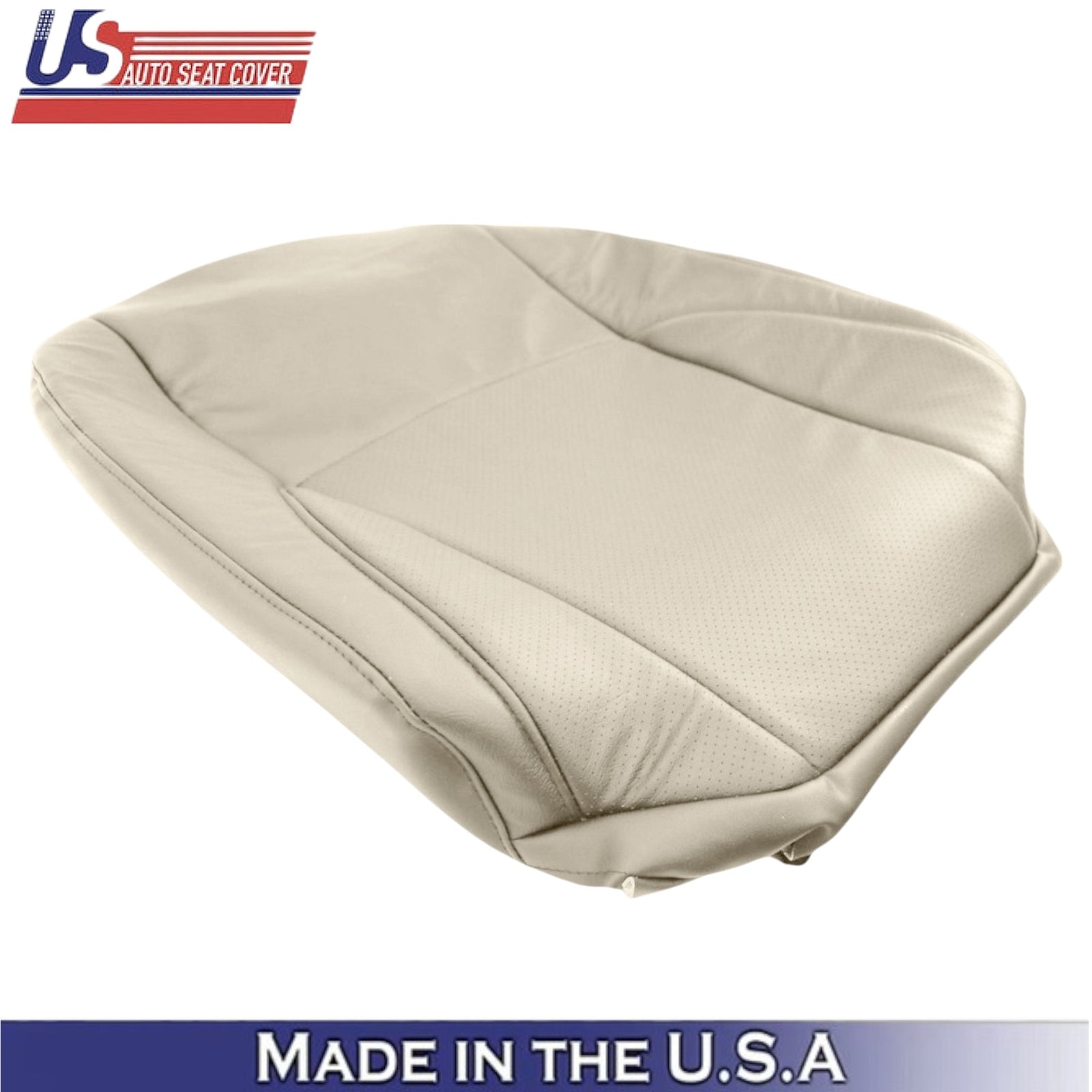 2010-2012 For Lexus ES350 Genuine Leather Driver Side Seat Covers Parchment Tan