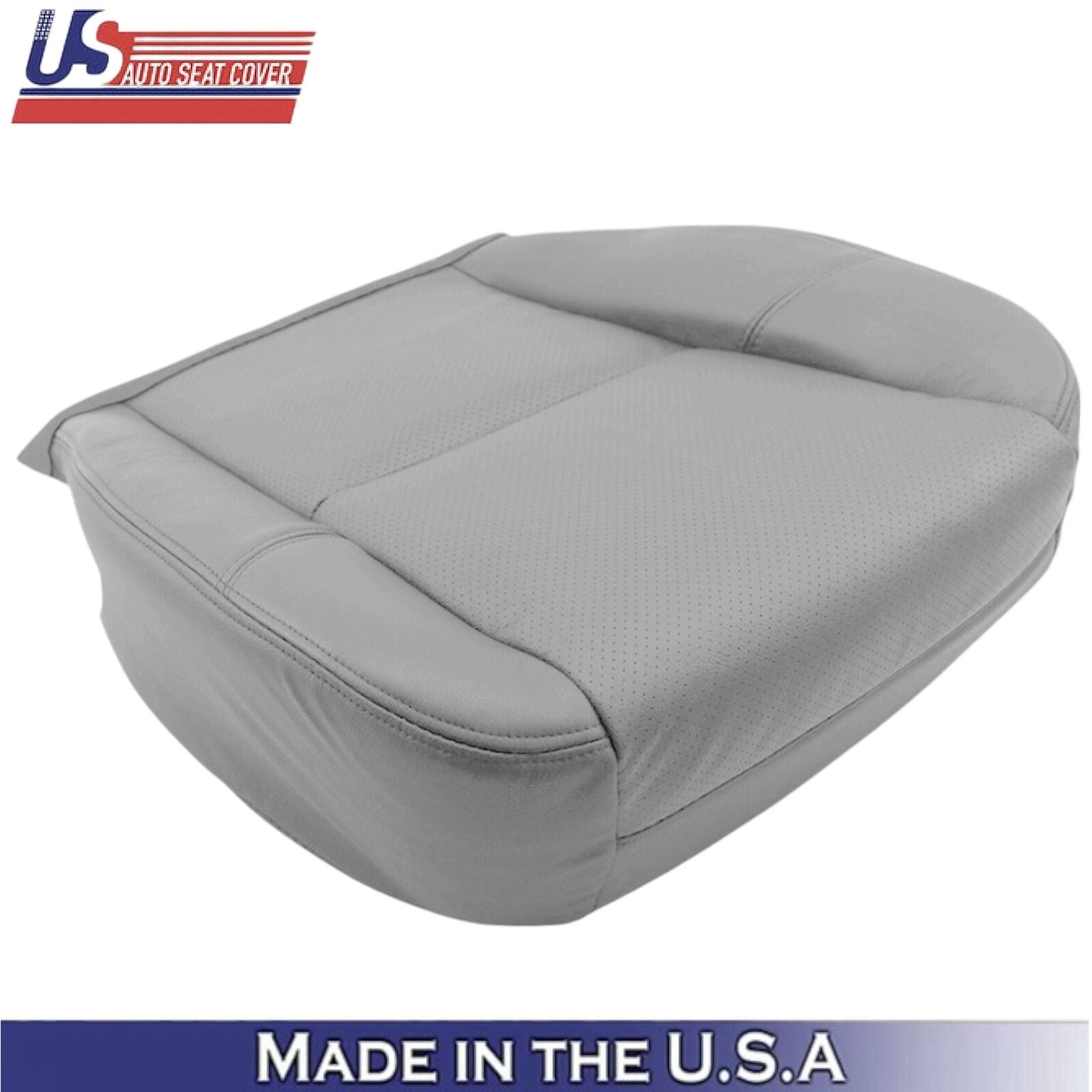 2012-2014 For Chevy Silverado Leatherette Passenger Bottom Cover Light Titanium