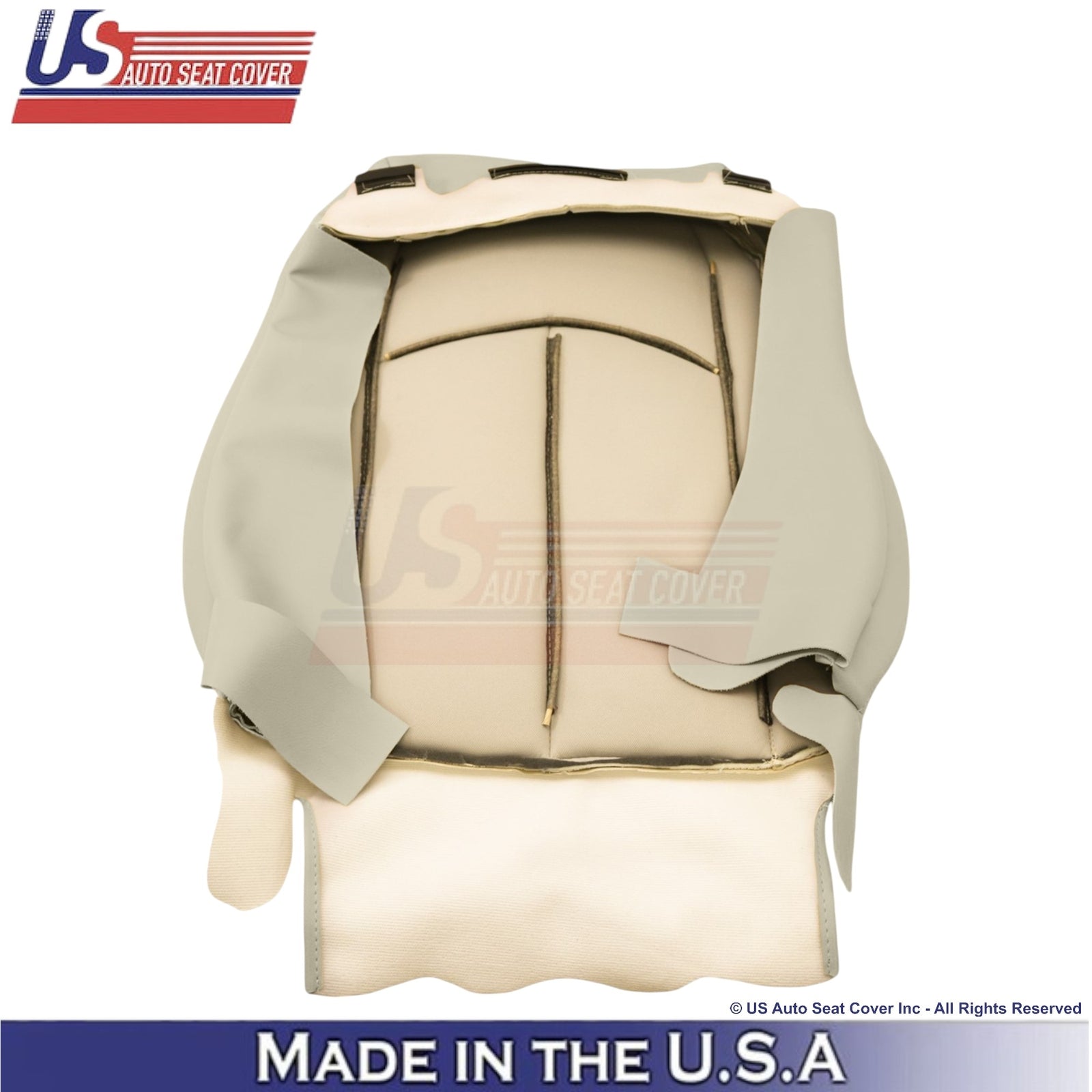 2002-2009 For Mercedes-Benz E-Class Leather Top Replacement Seat Covers Beige