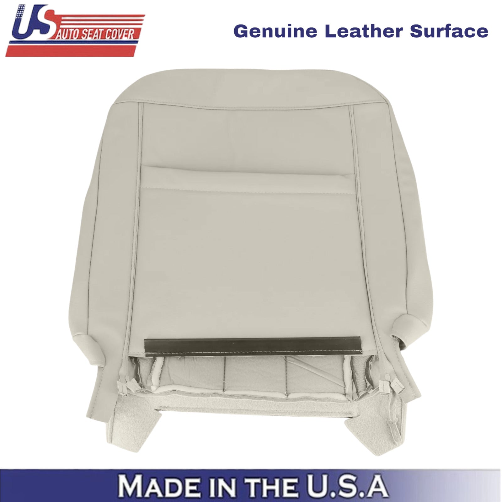 2006-2011 For Mercury Grand Marquis Leather Driver Side Seat Covers Light Camel