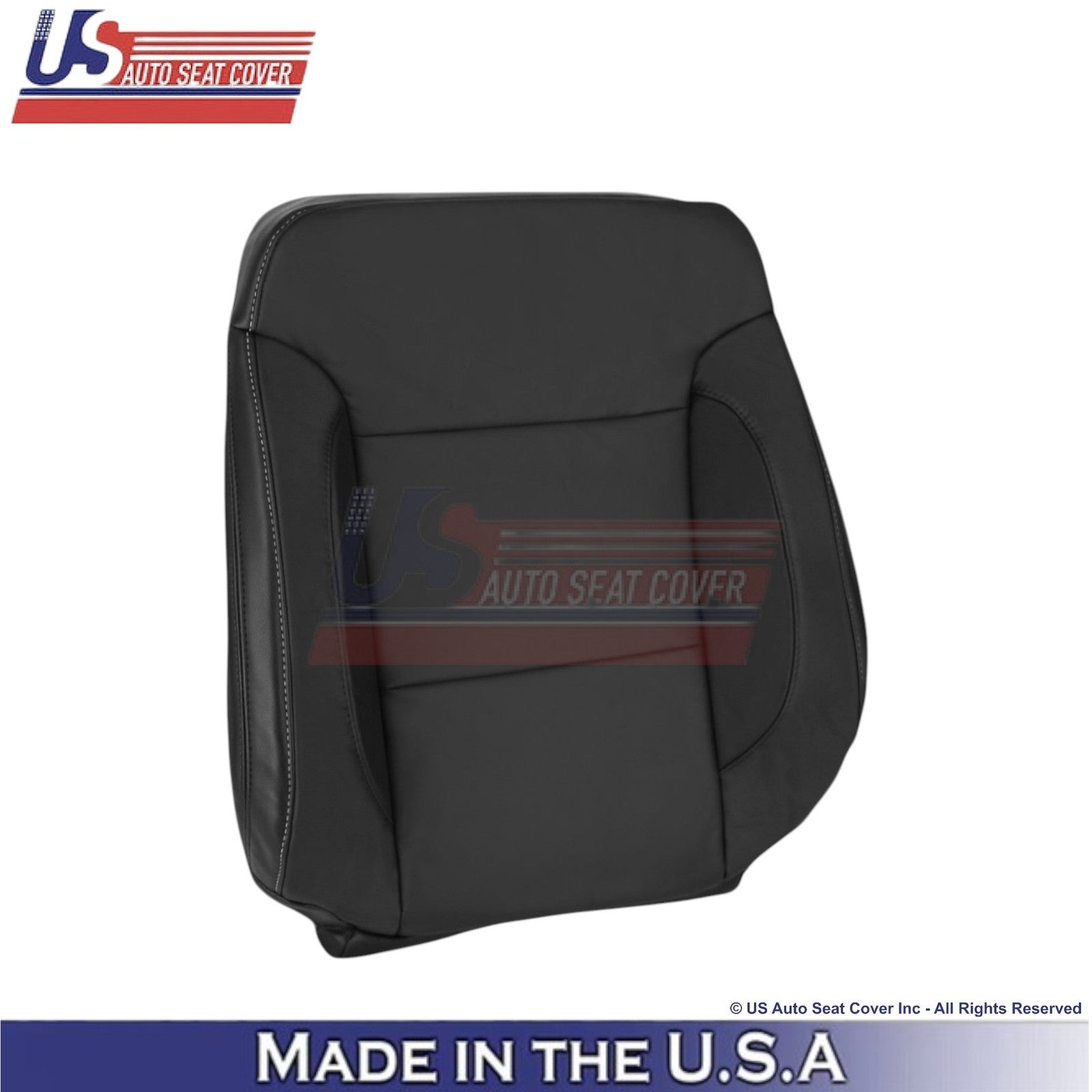 2014-2019 For Chevy Silverado 1500 LT LS Leatherette Passenger Top Cover Black