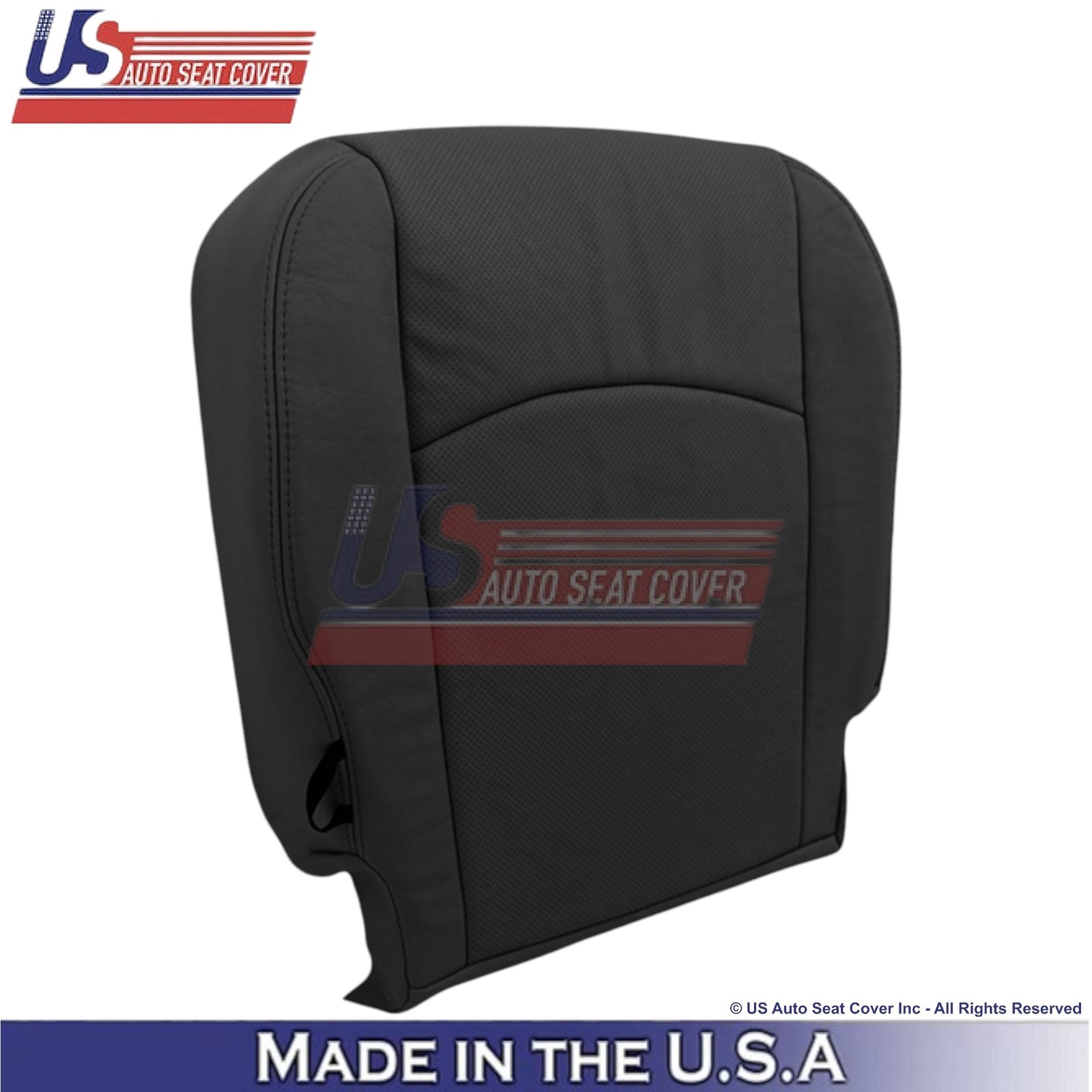 2013-2018 For Dodge Ram 1500 2500 Laramie Leatherette Front Seat Covers Black