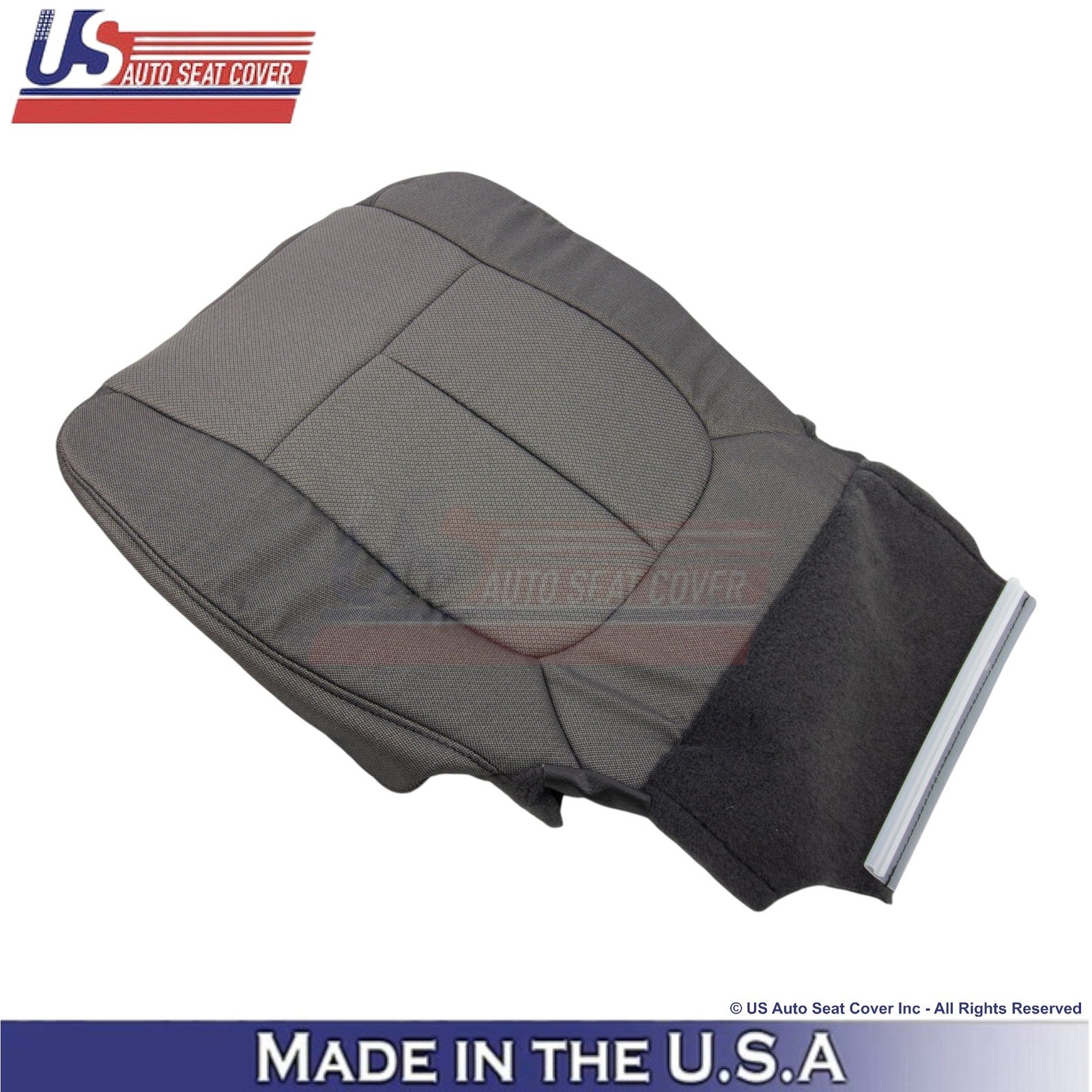 2009-2010 Fits Ford F150 Cloth Passenger Replacement Seat Covers Medium Stone