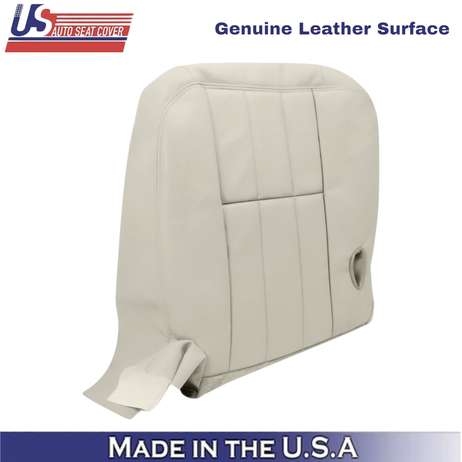 2006-2011 For Mercury Grand Marquis Leather Driver Side Seat Covers Light Camel