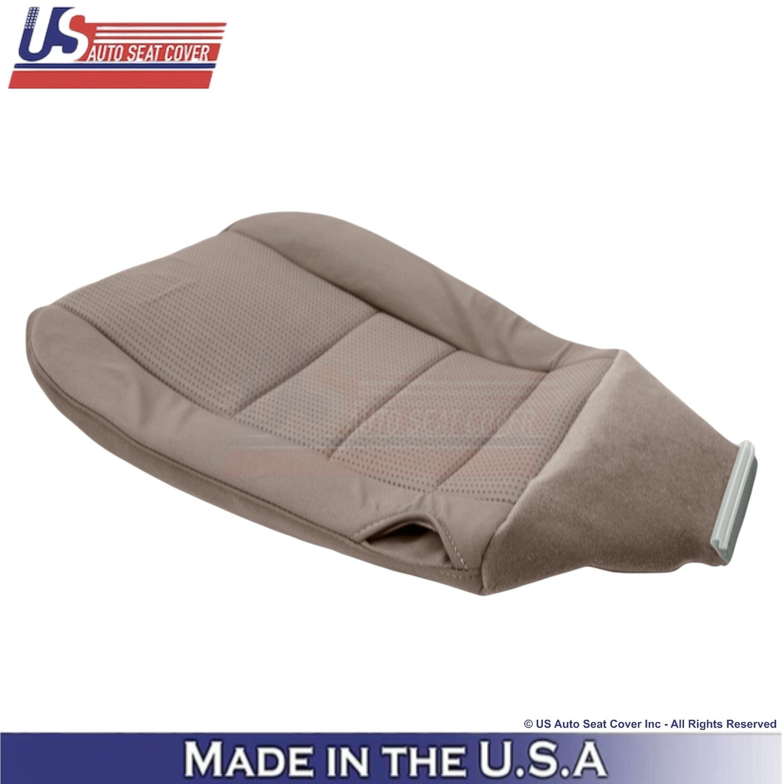 2008-2010 For Ford F-250 XLT Cloth Passenger Side Replacement Covers Camel Tan