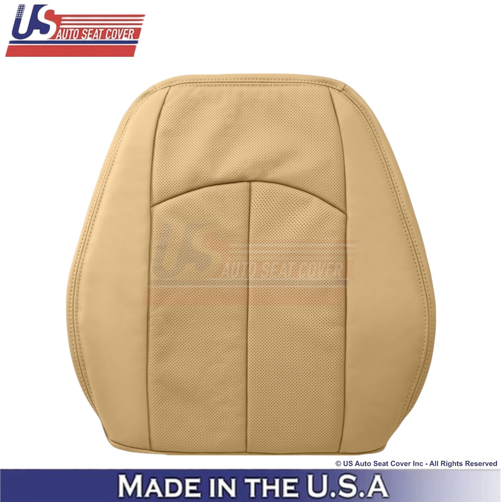 2002-2009 For Mercedes-Benz E-Class Leather Top Replacement Seat Covers Tan