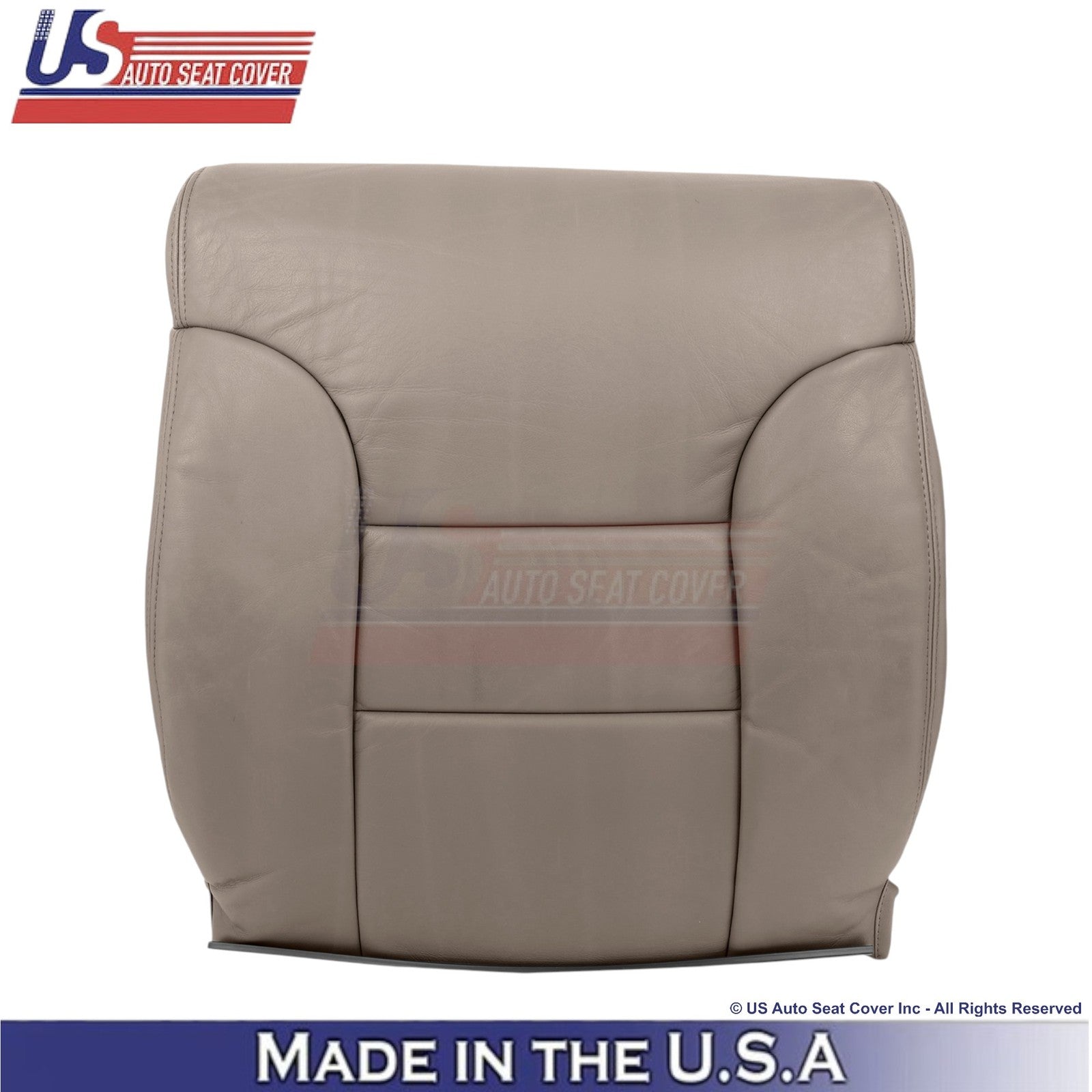 1995-1999 For Chevy Suburban Genuine Leather Passenger Side Covers Med Neutral