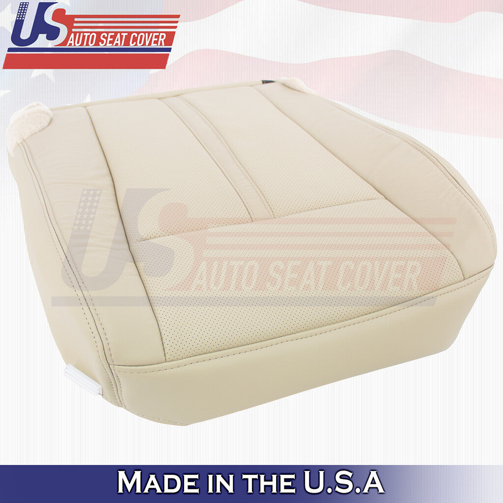 2015-2017 For Lincoln Navigator Leather Passenger Bottom Replacement Cover Tan