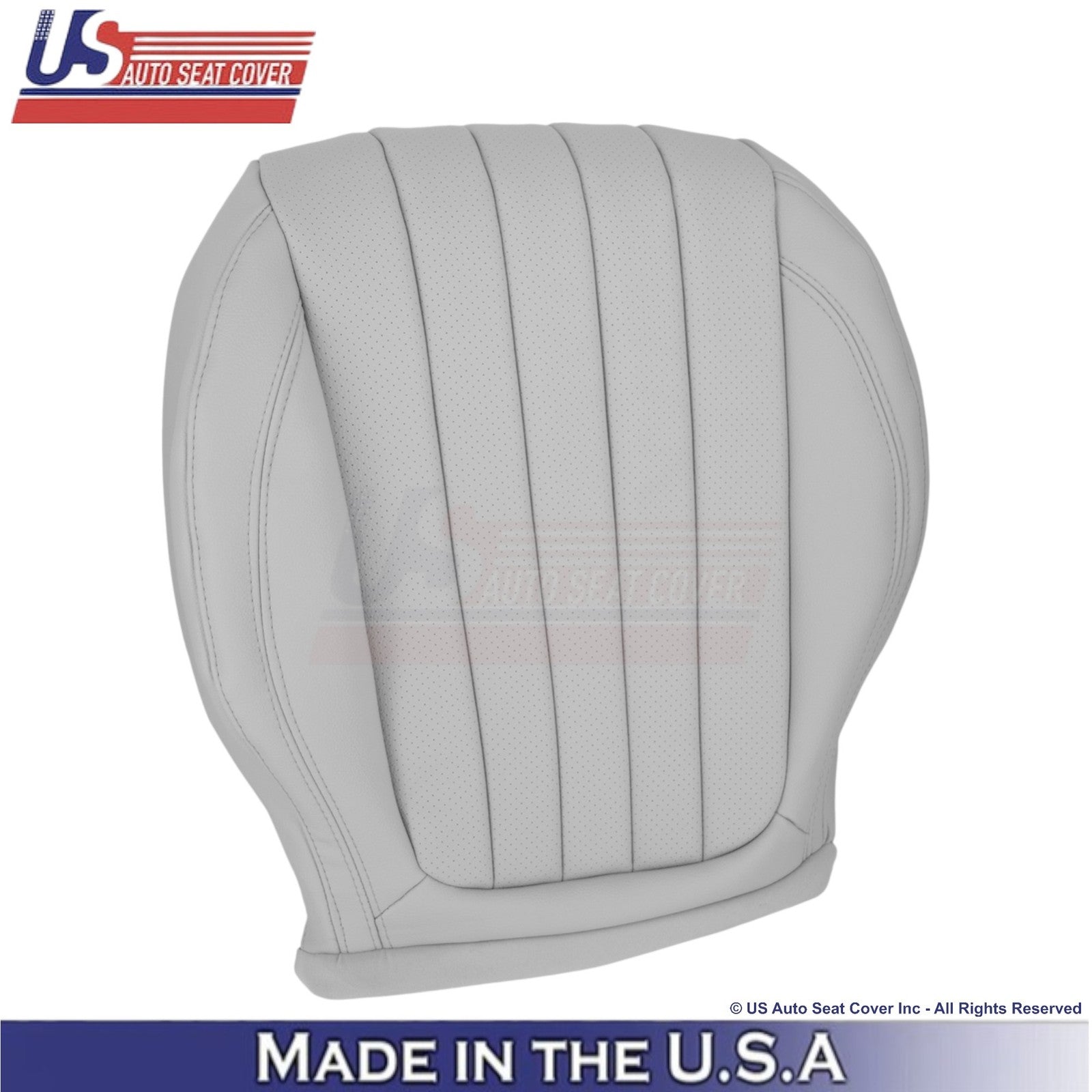 2021-2023 Fits Mercedes Benz E-Class Leatherette Front Replacement Covers Gray