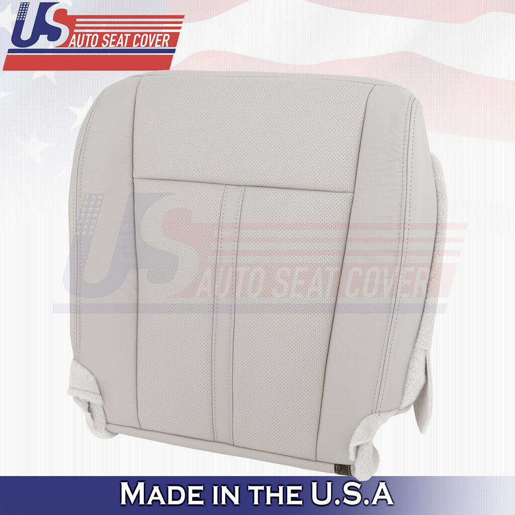 2015-2017 For Lincoln Navigator Leather Driver Side Replacement Seat Covers Gray