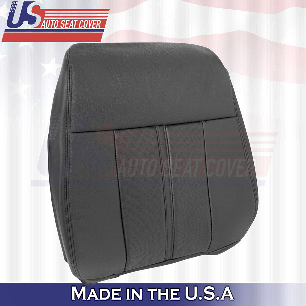 2015-2017 For Lincoln Navigator Leather Front Top Replacement Seat Covers Black