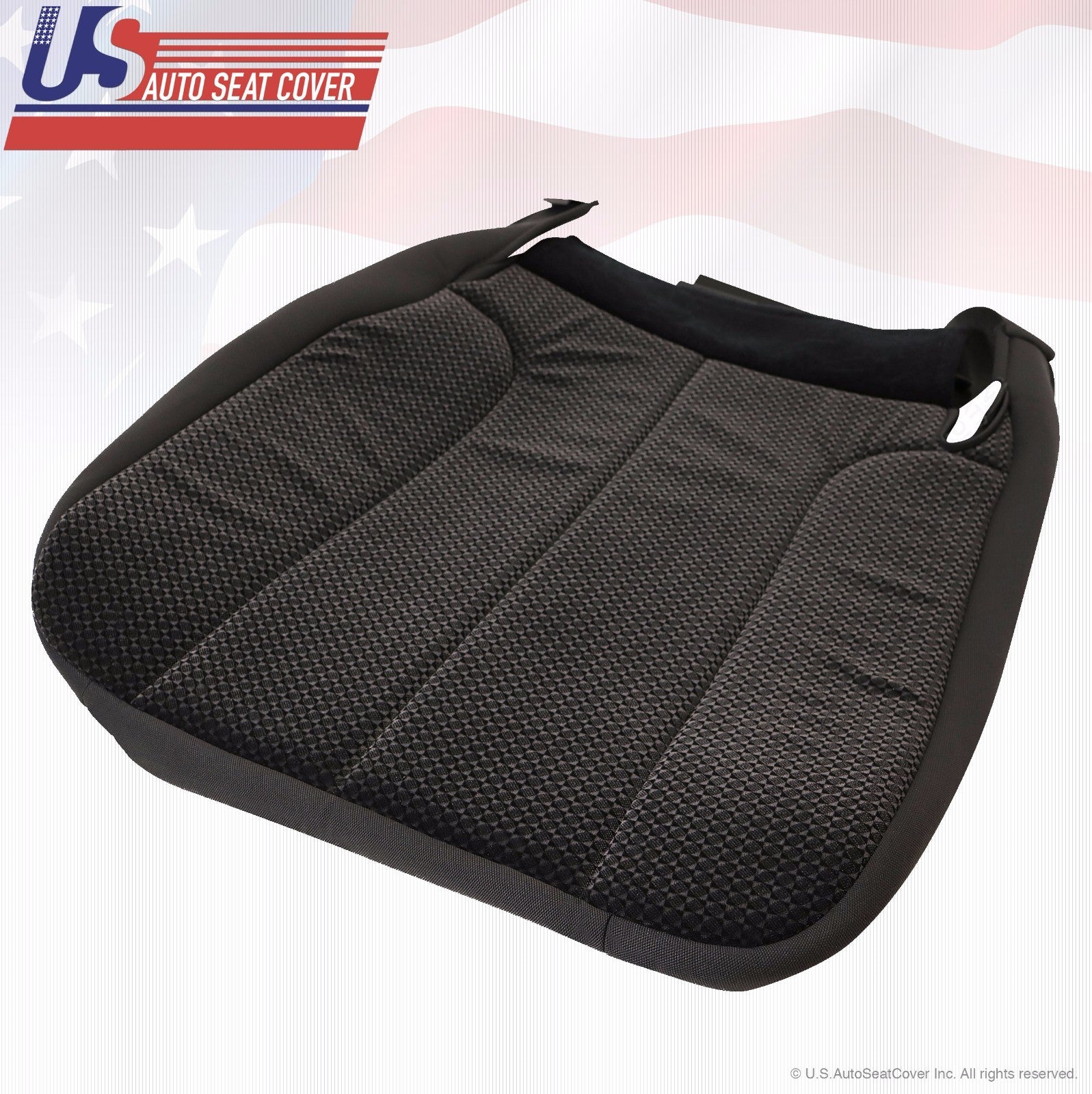 2003 Fits Dodge Ram 3500 SLT Driver Bottom  Cloth Seat Cover Dark-Gray