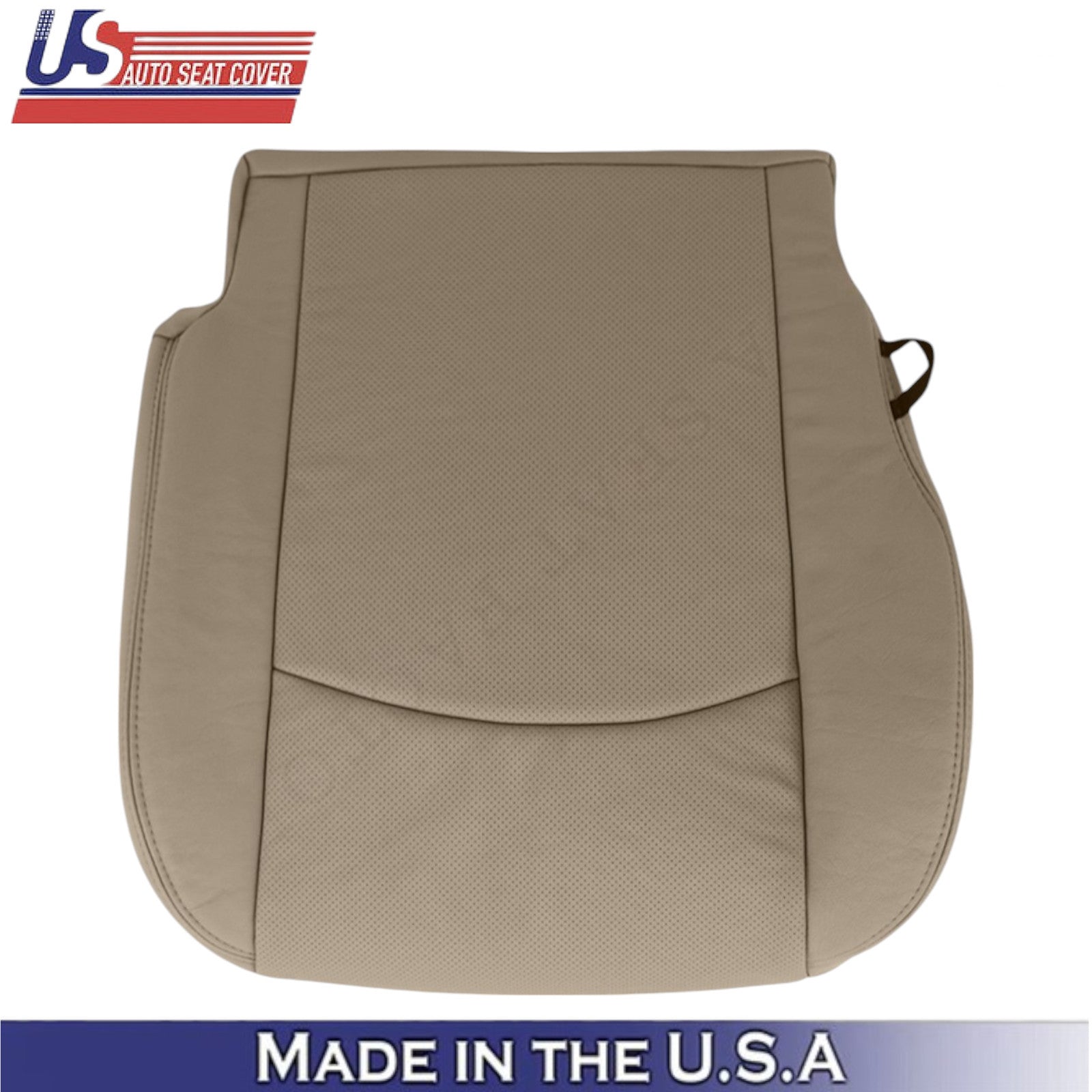 2009-2012 For Dodge Ram 1500 2500 Laramie Genuine Leather Driver Side Covers Tan