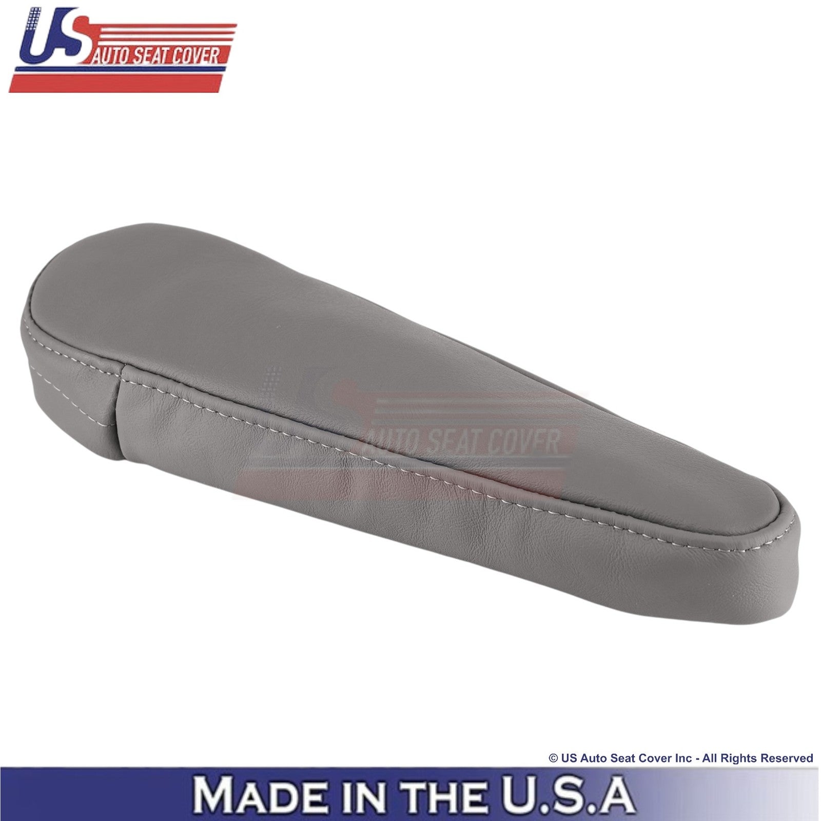 1998-2003 Fits Toyota Sienna Genuine Leather Front Replacement Seat Covers Gray