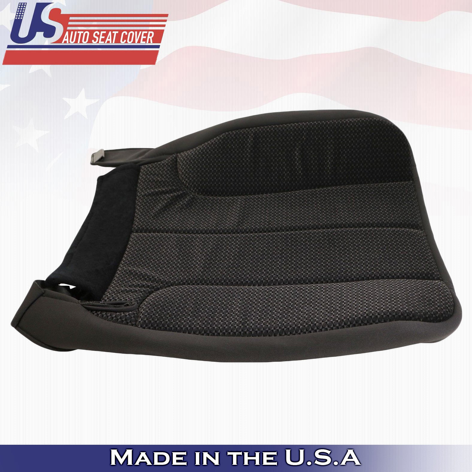 2002 2003 For Dodge Ram 1500 SLT Passenger Bottom Replacement Cloth Dk Gray
