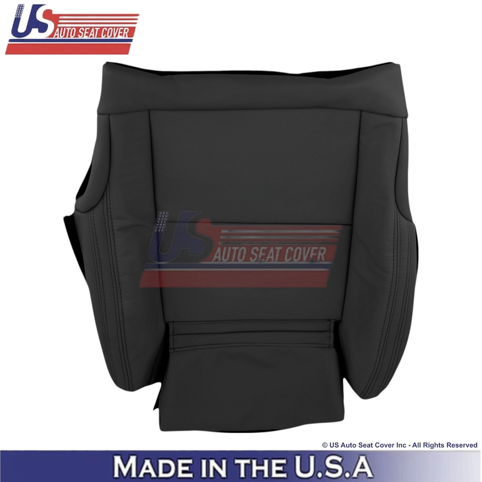 2016-2019 For Mercedes Benz CLA250 Passenger Bottom Leatherette Seat Cover Black