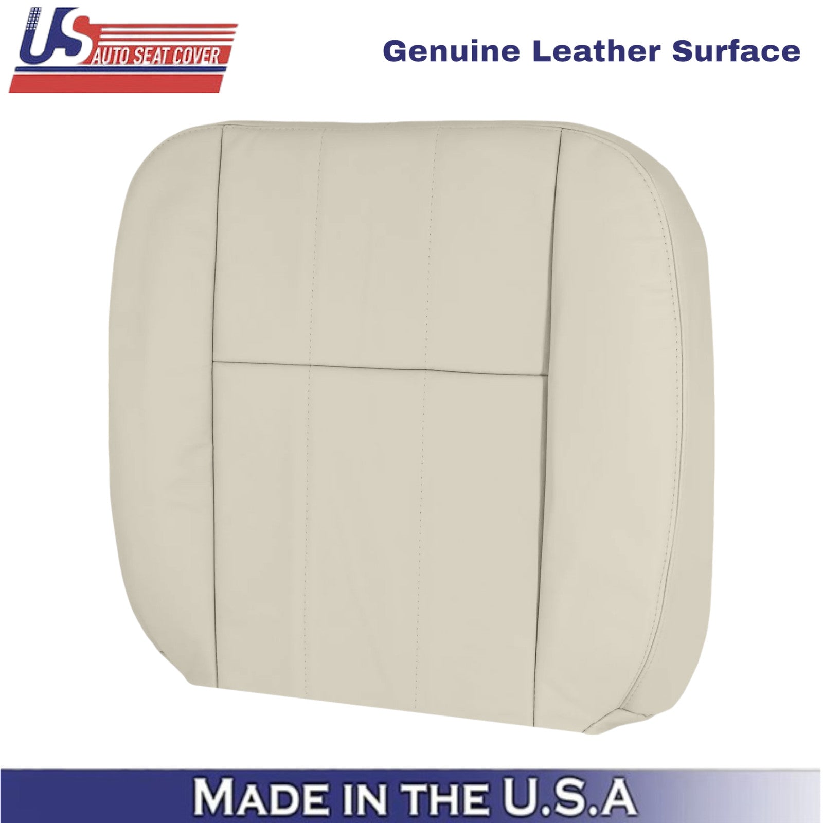 2006-2011 For Mercury Grand Marquis Leather Driver Side Seat Covers Light Camel