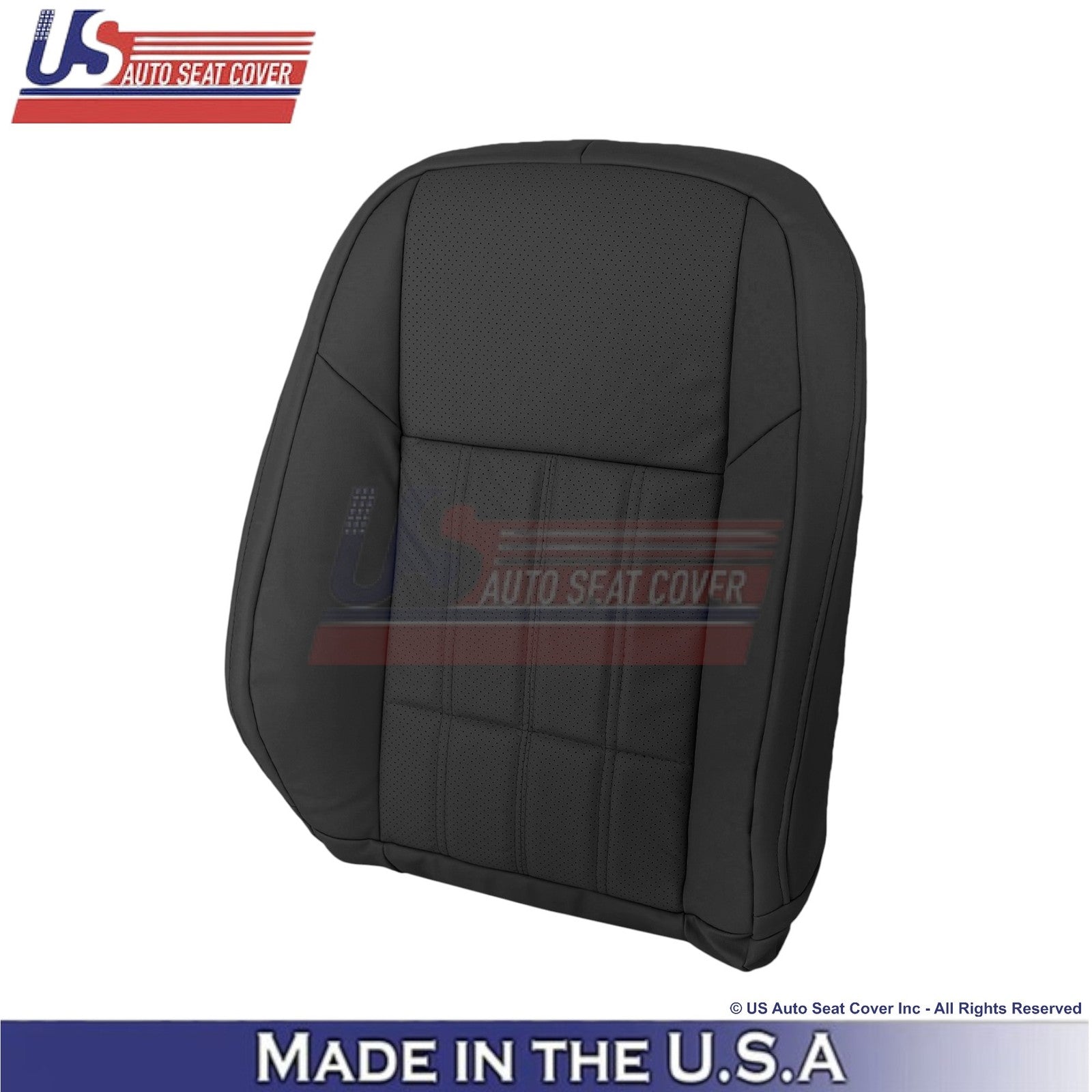 2016-2018 Fits Lexus ES 350 Leatherette Front Replacement Seat Covers Black