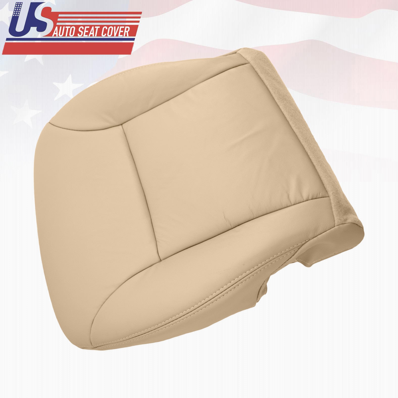 Fits 2002 to 2006 Lexus ES 300 ES330 Driver Side Bottom Leather Seat Cover Tan