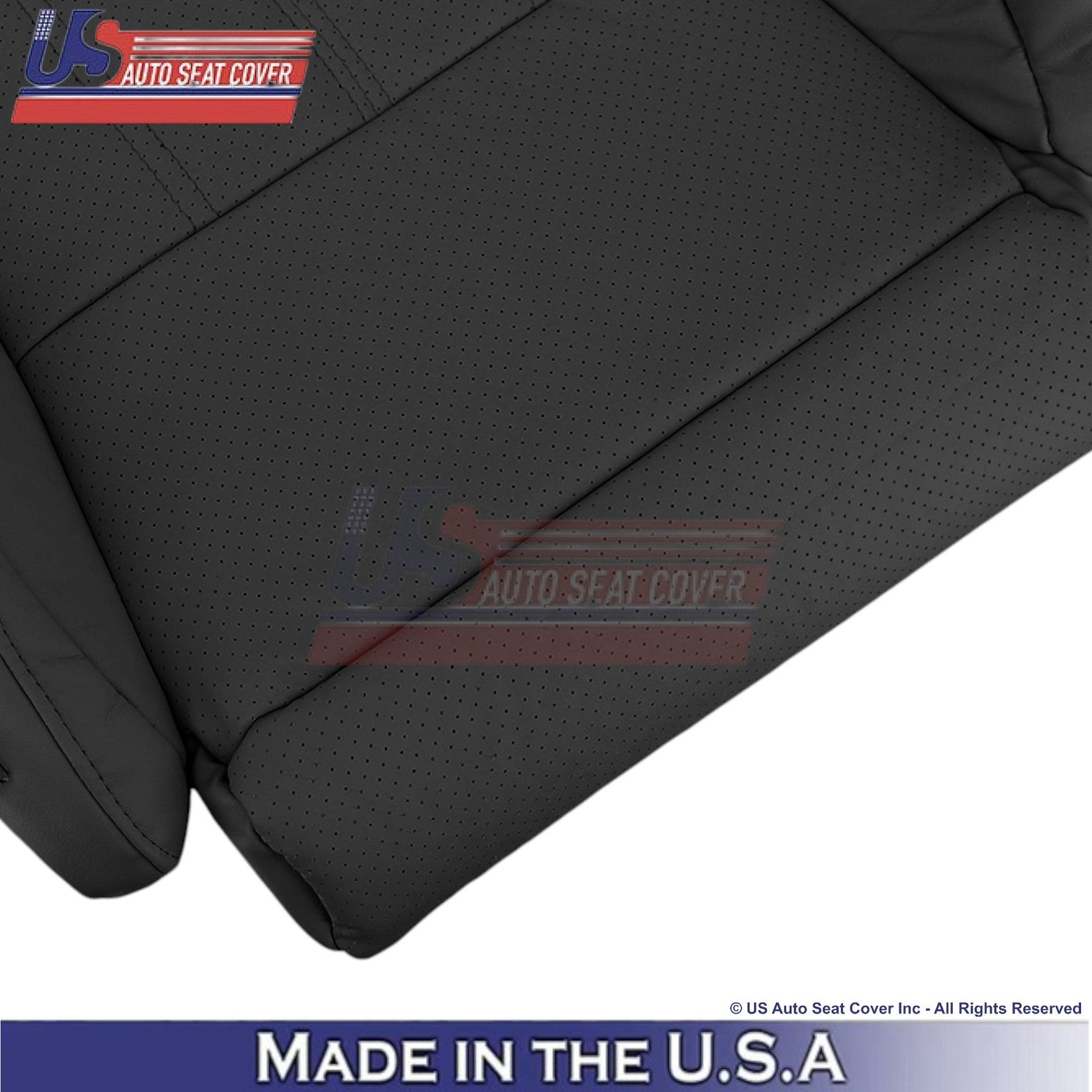 2016-2018 For Lexus ES 350 Genuine Leather Front Bottom Replacement Covers Black