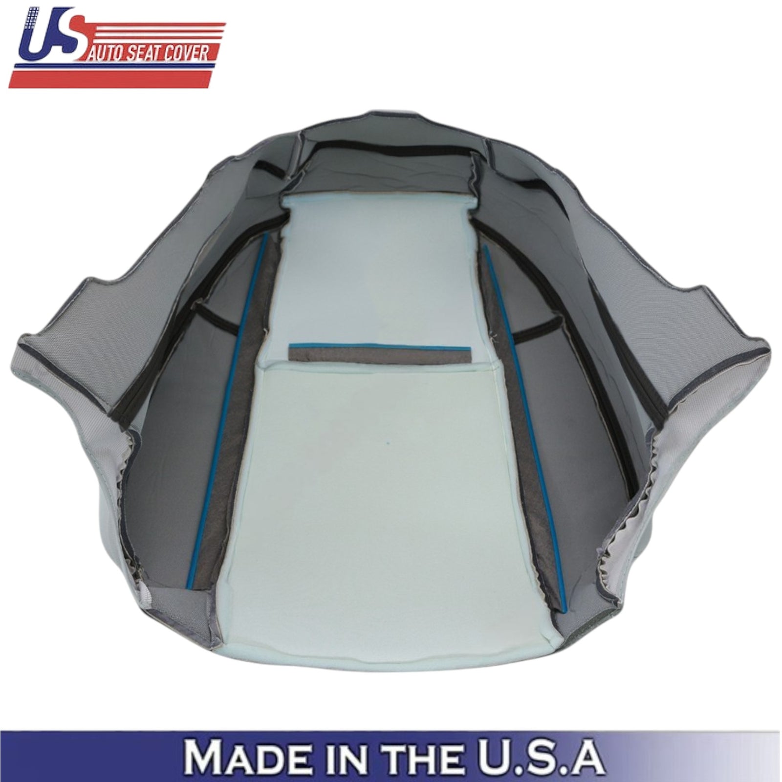 2007-2014 For Cadillac Escalade Leatherette Passenger Top Seat Cover Ebony Black
