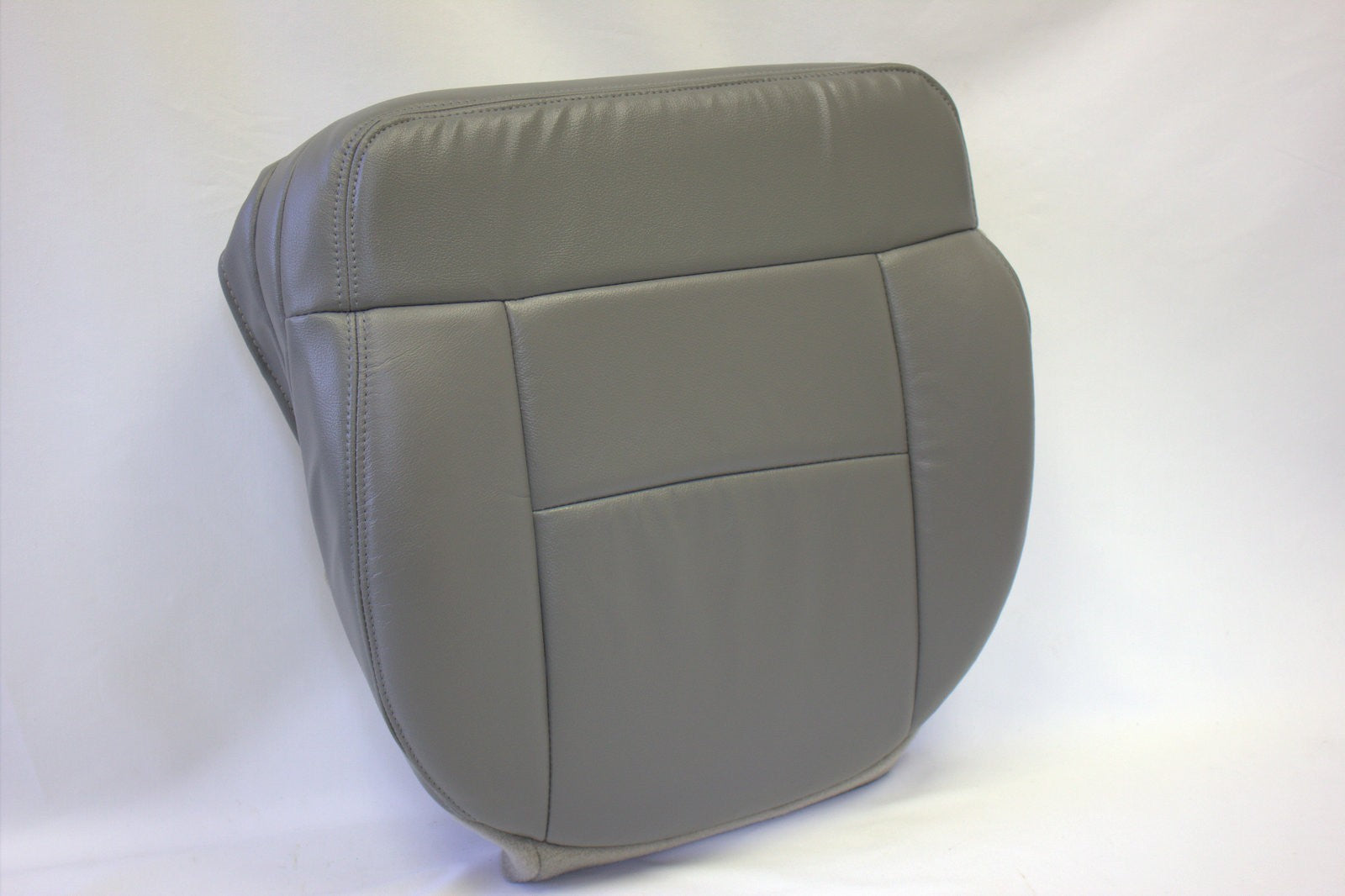 2004 2005 2006 2007 2008 Ford F-150 Lariat Driver Bottom Leather Seat Cover Gray