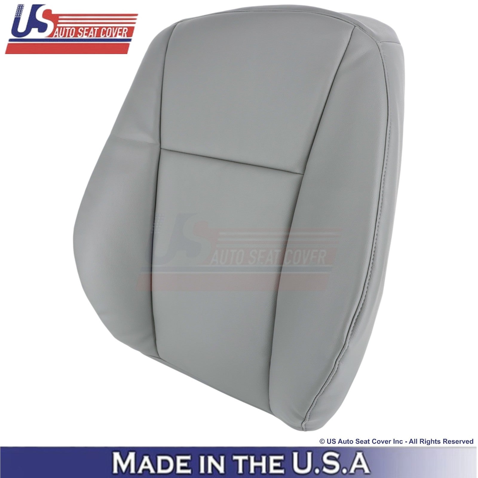 2014-2019 Fits Ford Transit Leatherette Front Top Replacement Covers Gray