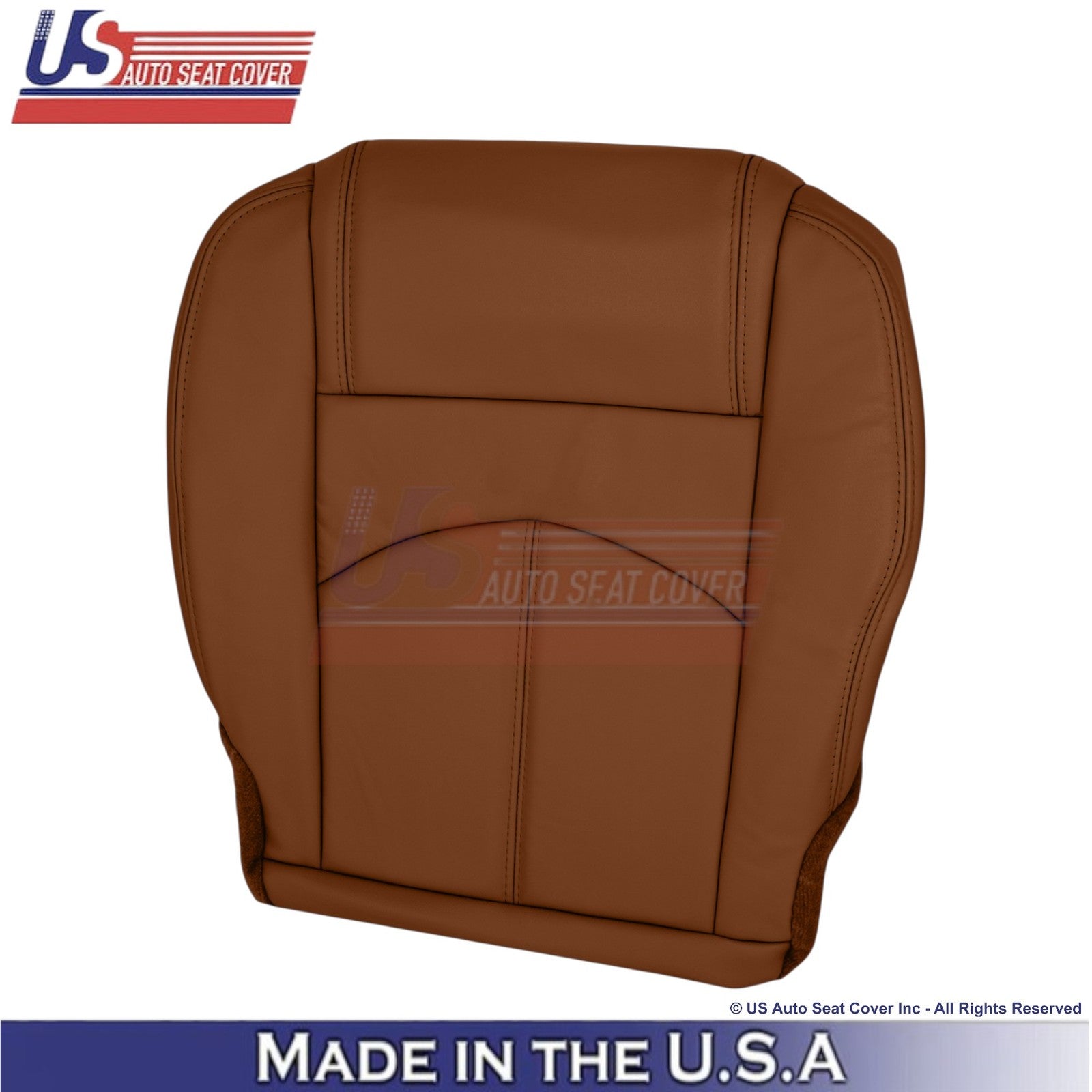 2015-2017 Fits Chevy Traverse Leatherette Front Bottom Seat Covers Saddle Up
