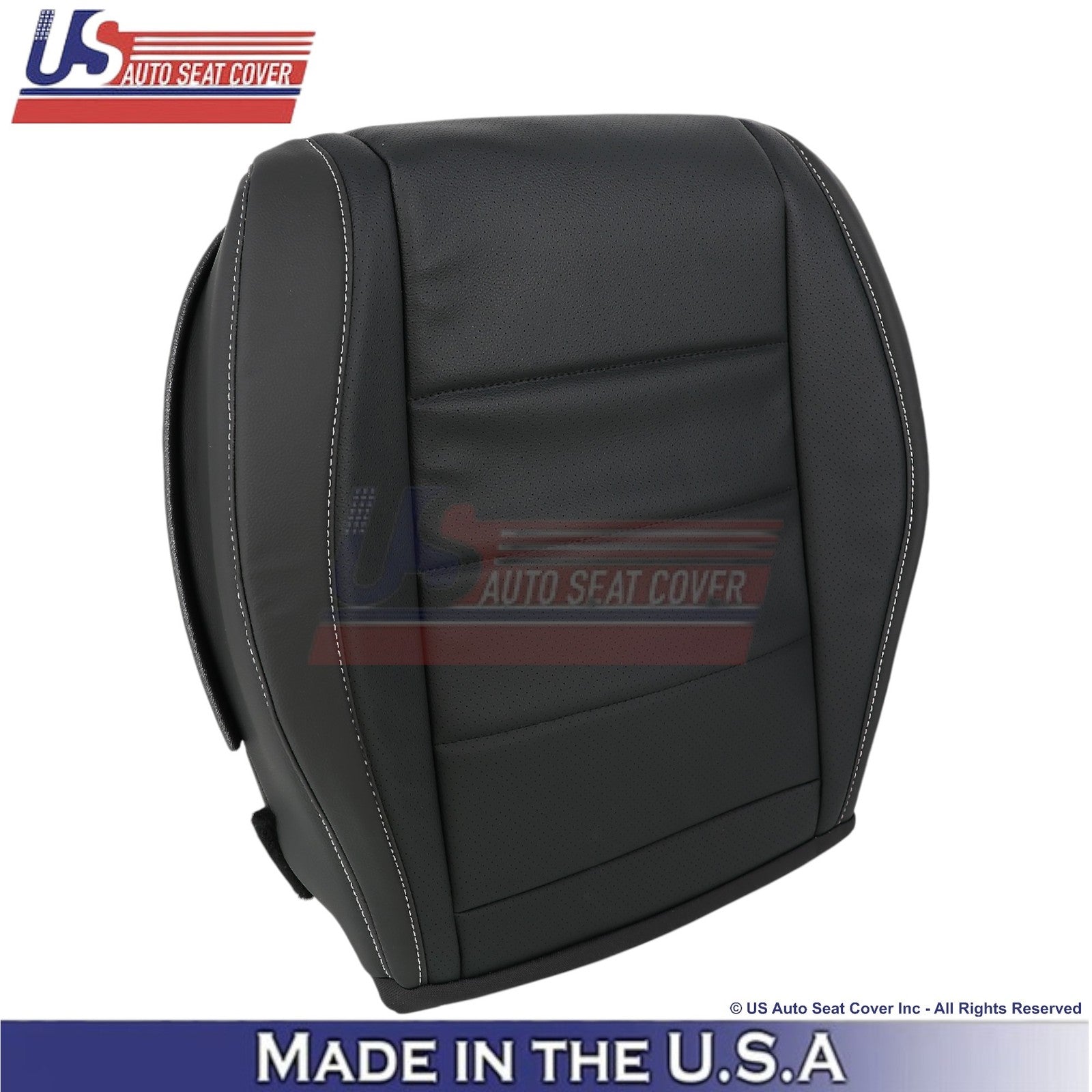 2020-2025 Mercedes-Benz GLE350 GLE450 Genuine Leather Front Seat Covers Black