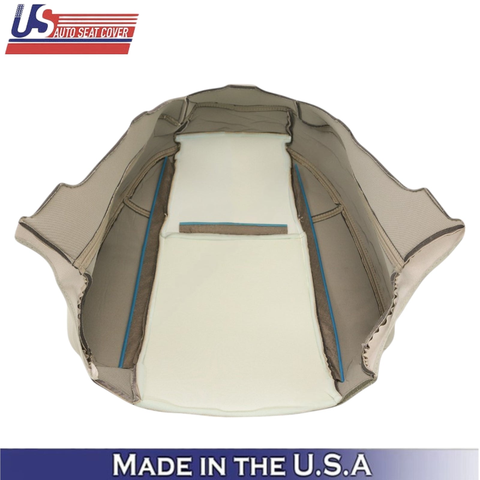 2009-2014 For GMC Sierra Denali Leather Passenger Side Covers Light Cashmere