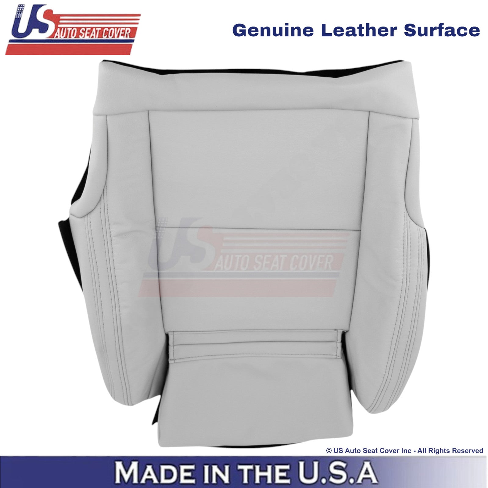 2016-2020 Fits Mercedes Benz GLA250 X156 Driver Bottom Leather Seat Cover Gray