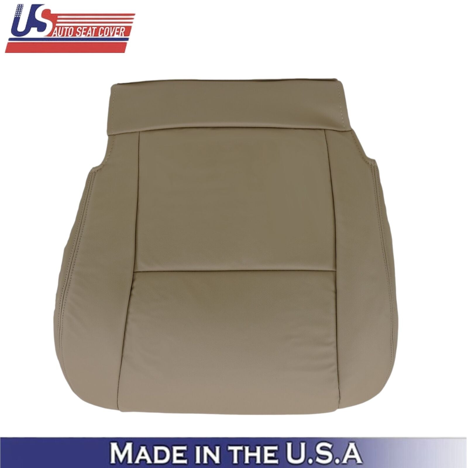 2005-2007 For Toyota Sequoia Genuine Leather Driver Side Seat Covers Oak Tan