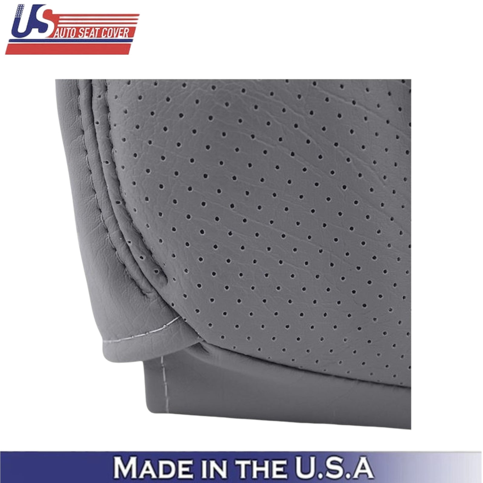 1992-1996 For Ford Bronco Eddie Bauer Leatherette Passenger Side Covers Gray