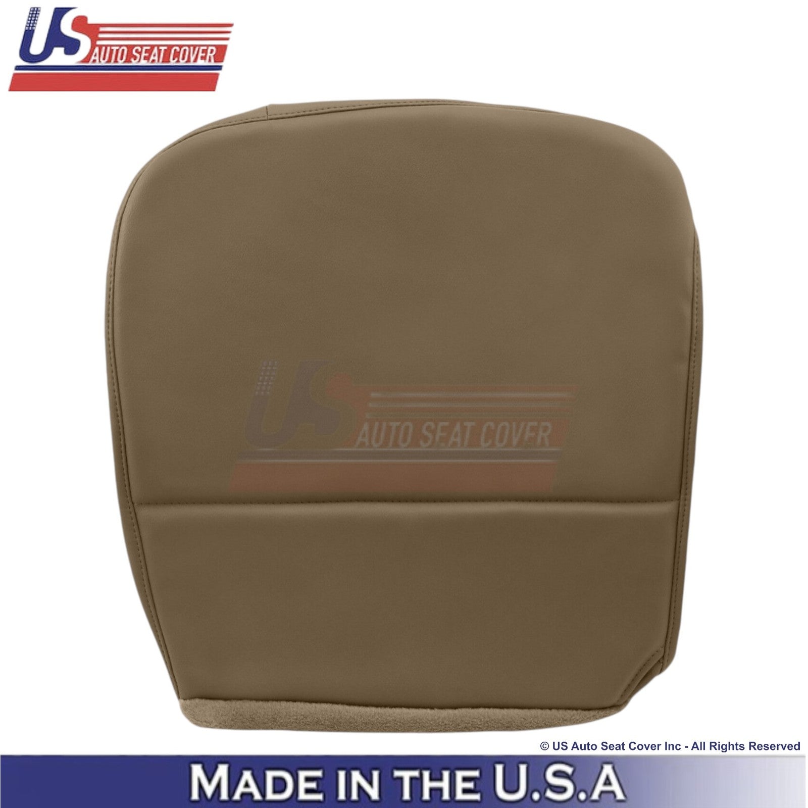 2008-2010 Fits Ford F-250 XL Leatherette Driver Bottom Replacement Cover Camel