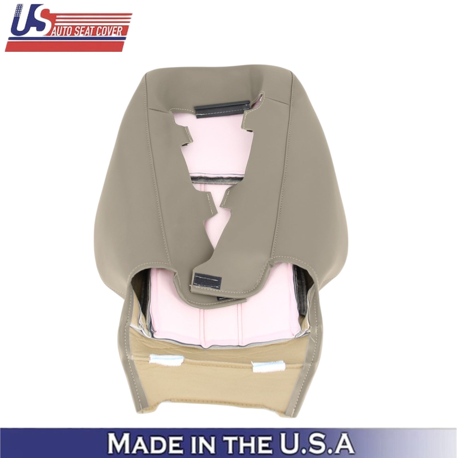 2008-2016 For Chrysler Town & Country Leatherette Driver Top Cover Beige