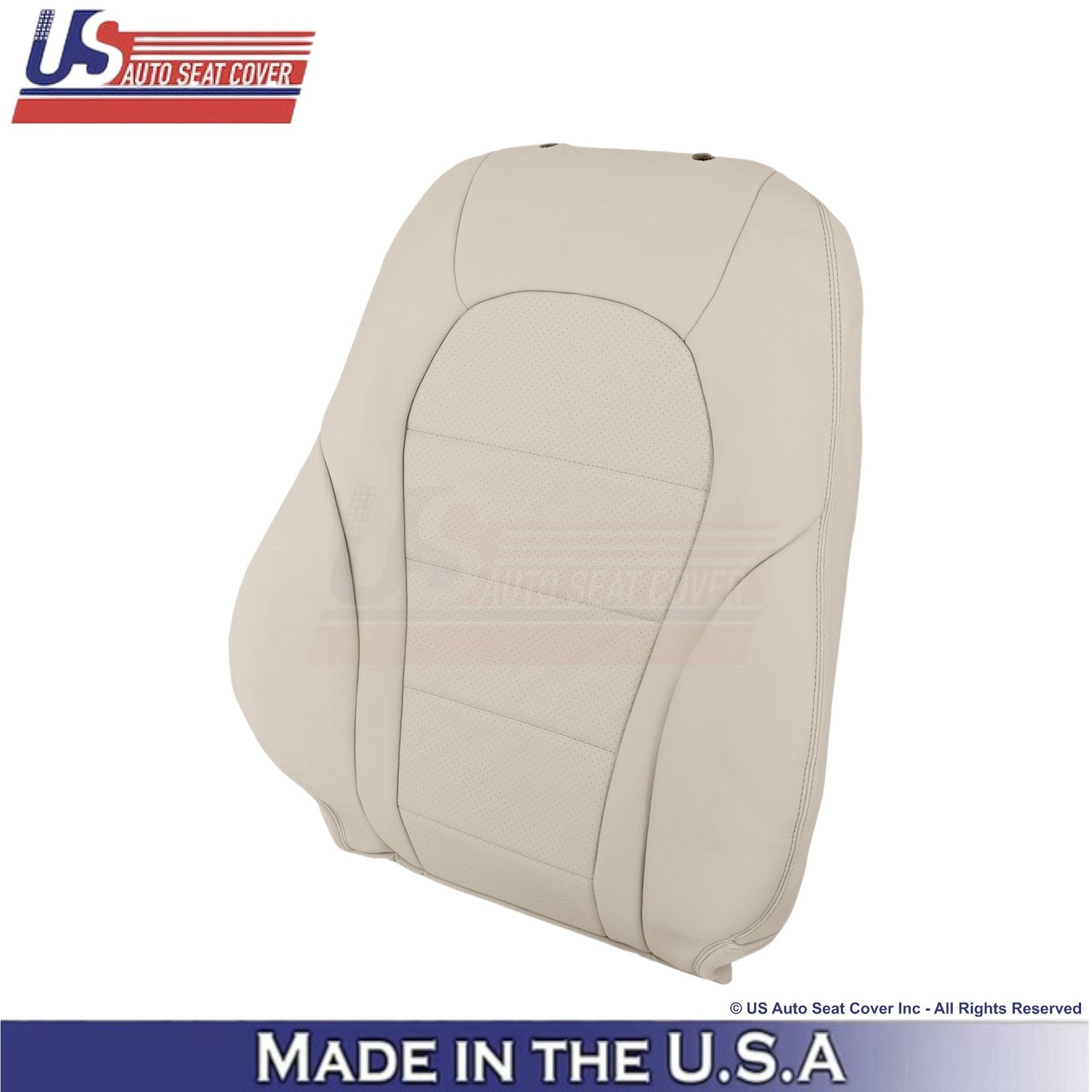 2016-2021 For Mercedes Benz GLC Class Leather Driver Side Seat Covers Silk Beige