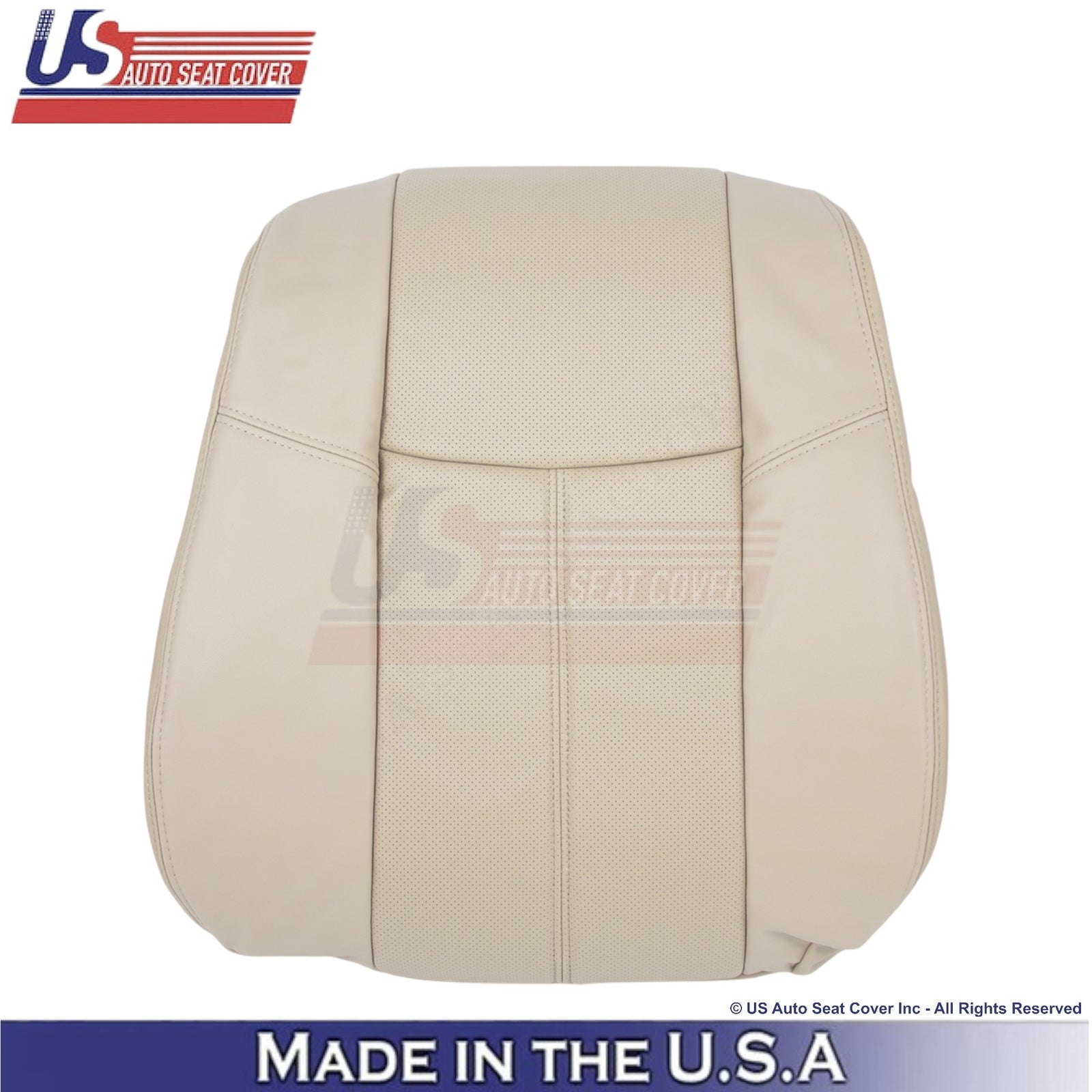 2013-2020 For Nissan Pathfinder Leather Front Top Replacement Seat Covers Almond
