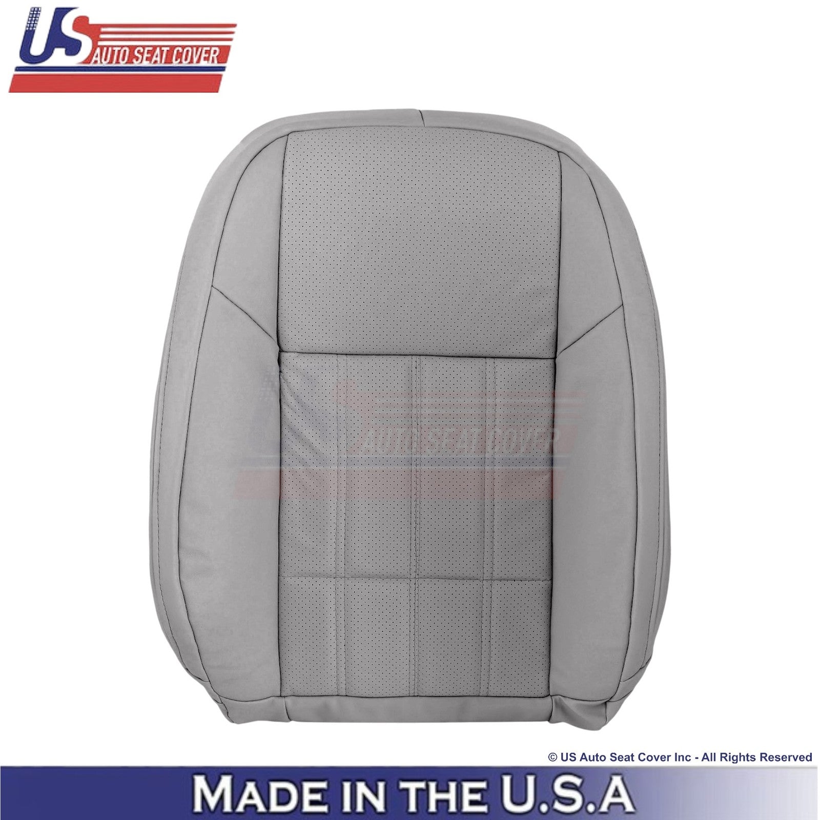 2016-2018 Fits Lexus ES 350 Leatherette Driver Side Seat Covers Stratus Gray