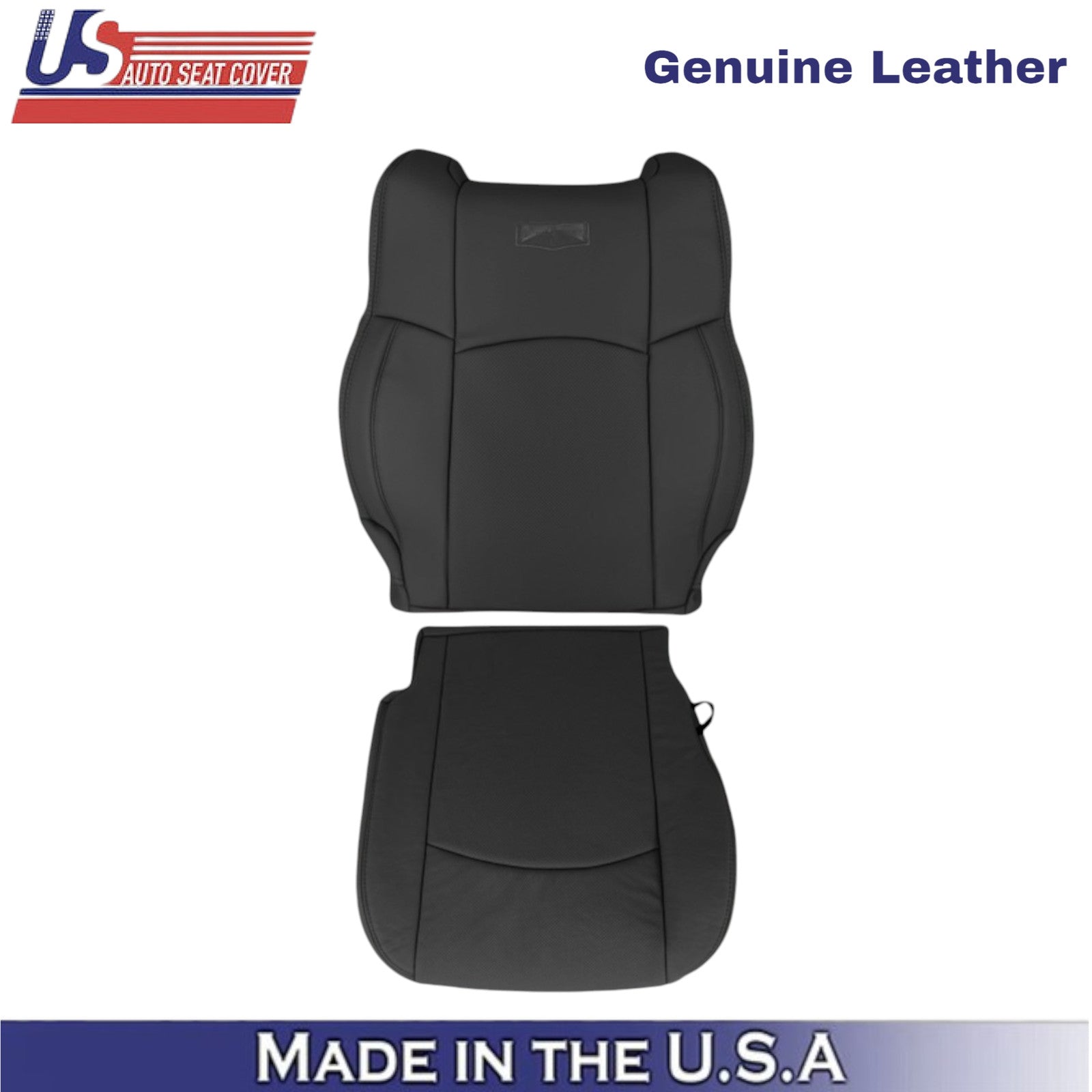 2009-2012 For Dodge Ram 2500 Laramie Leather Driver Side Covers Dark Slate Gray