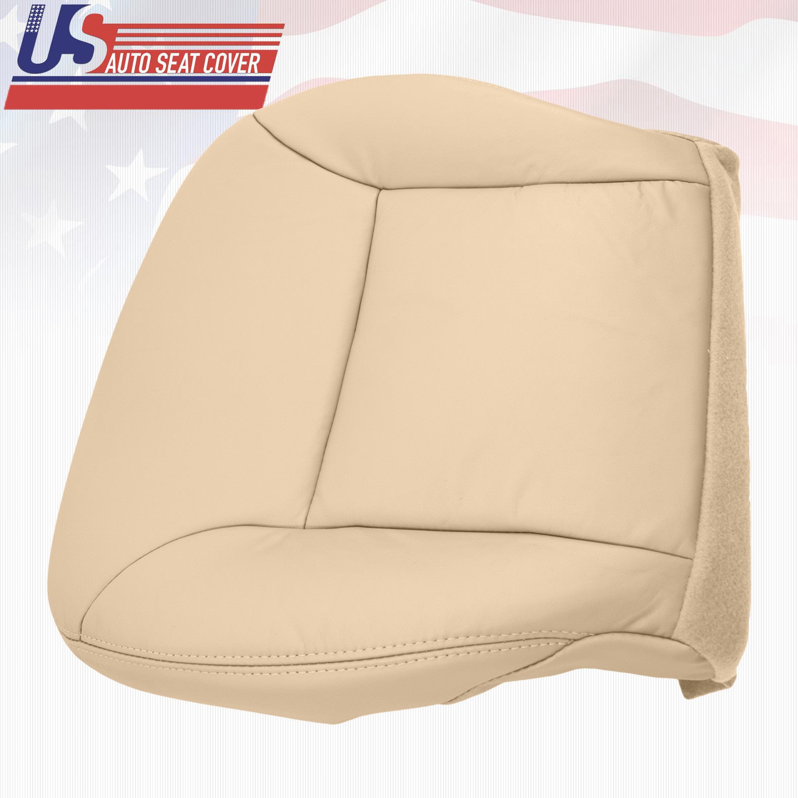 Fits 2002 to 2006 Lexus ES 300 ES330 Driver Side Bottom Leather Seat Cover Tan