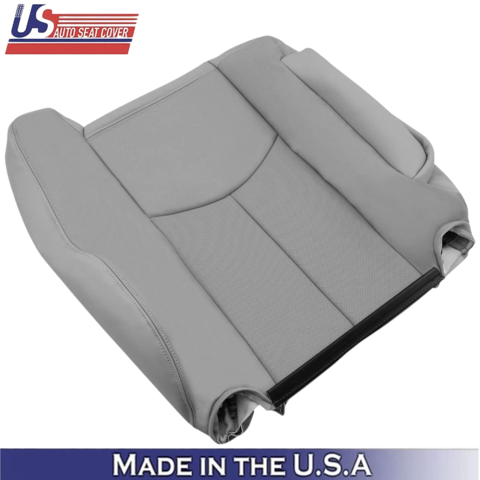 2003-2006 For Cadillac Escalade Leatherette Driver Top Seat Cover Pewter Gray